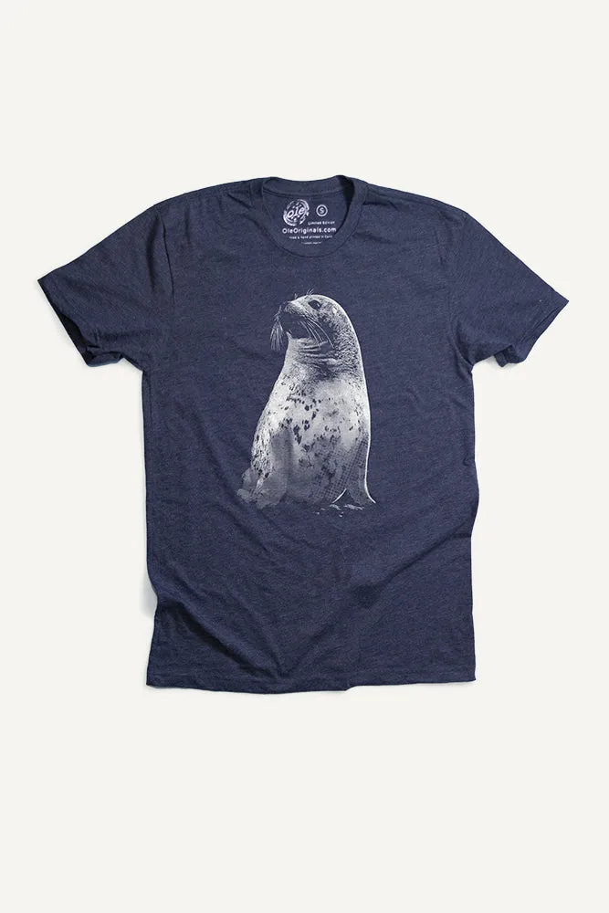 Harbour Seal T-Shirt (Mens) MinimalistDesign