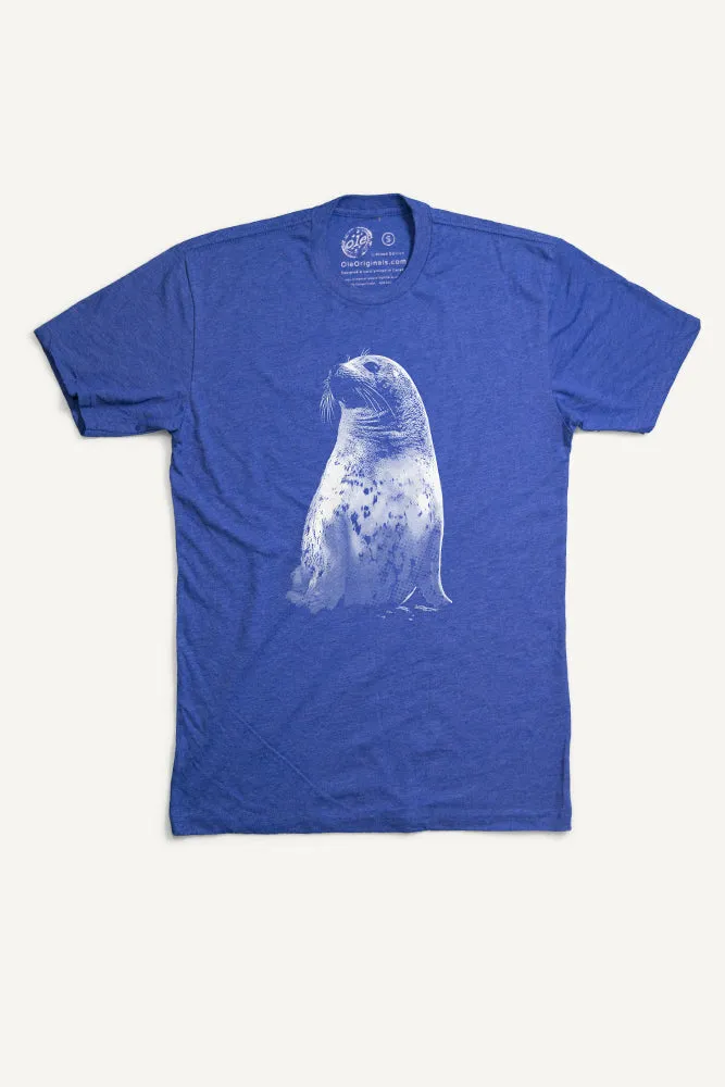 Harbour Seal T-Shirt (Mens) Non Fading Material