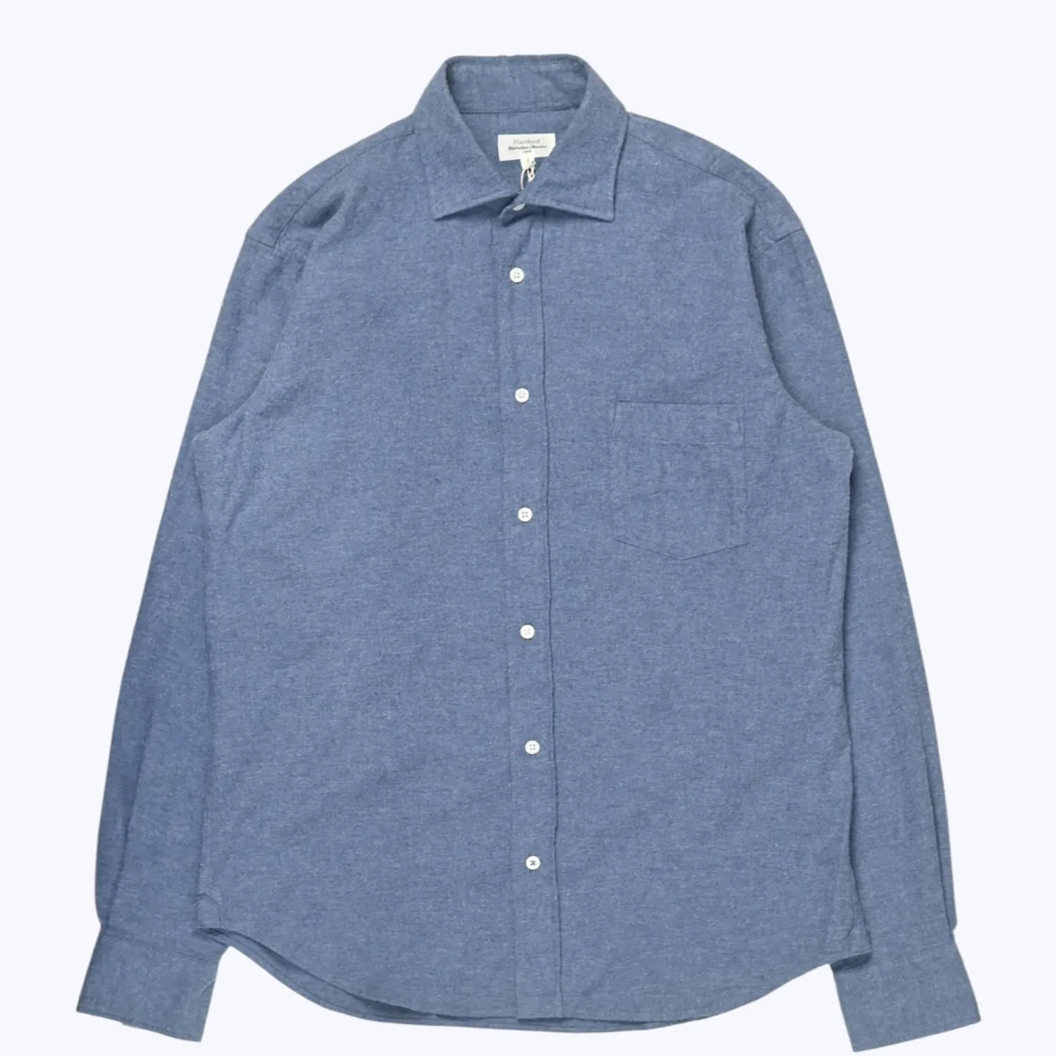 Ergonomic Back Panel Mesh Insert Hartford Paul Shirt Denim