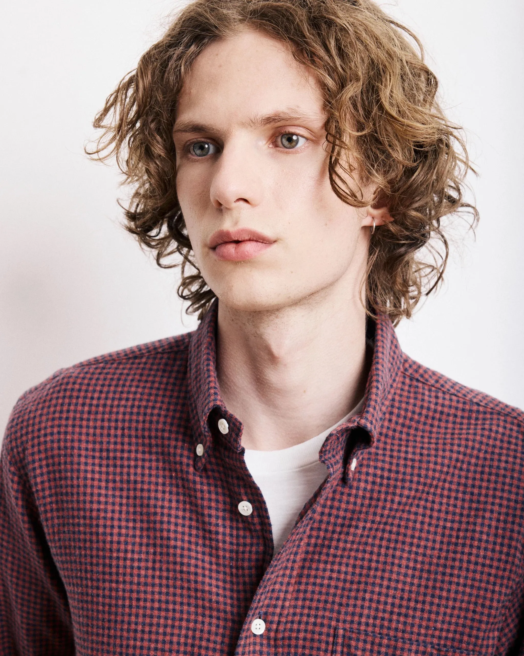 Anti-static Affordable Fashion Hartford Pitt Shirt Navy & Red