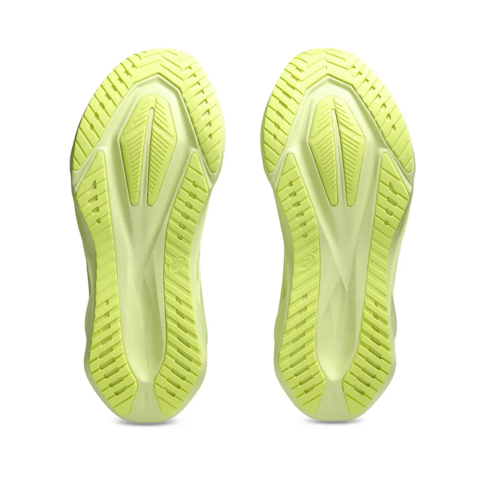 Ergonomic Heel Thermoplastic EVA ASICS Men's NOVABLAST 5 Running Shoes in Lite-Show/Huddle Yellow SS25