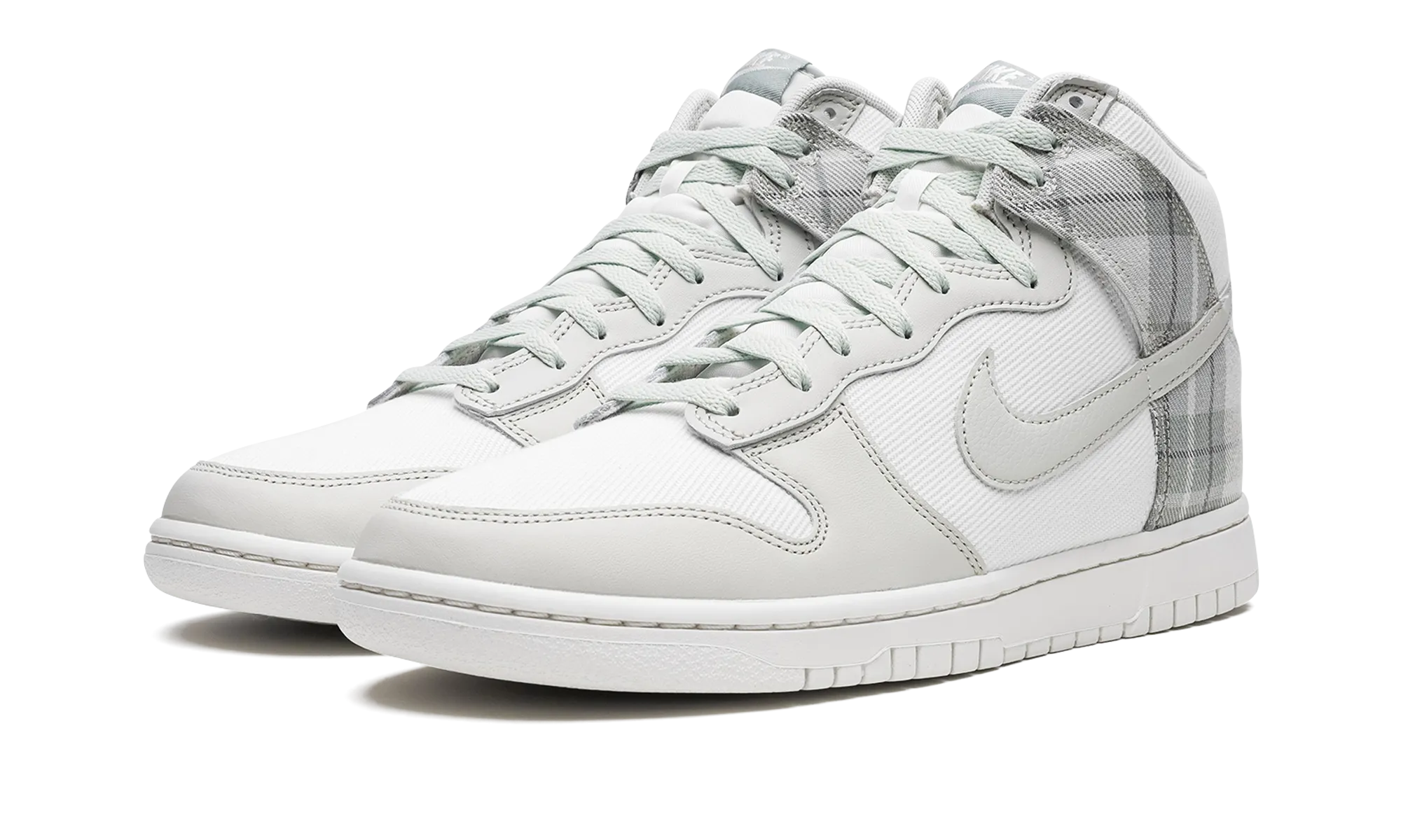 Dunk High "Plaid - Summit White" Sleek Ride