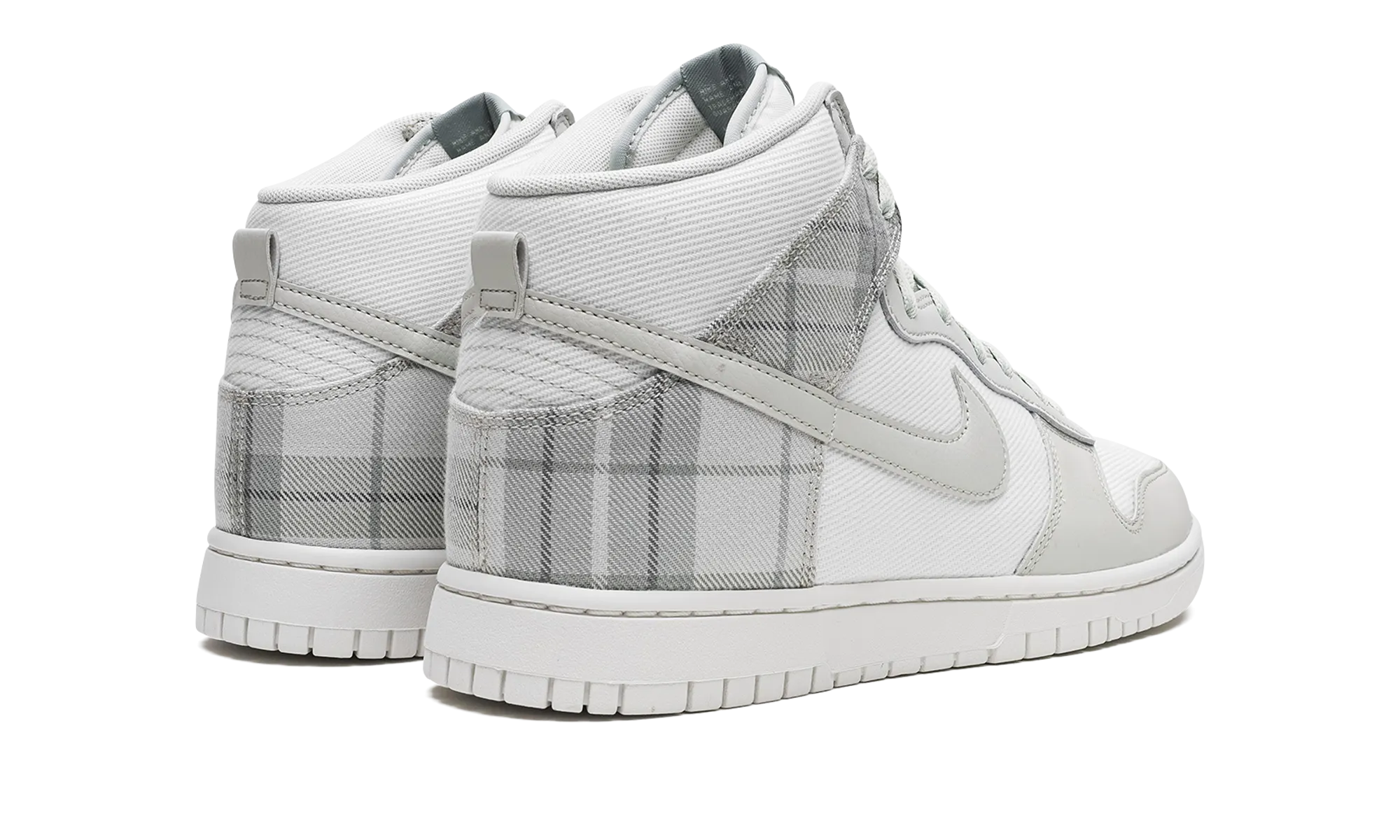 Flexible Material Dunk High "Plaid - Summit White"