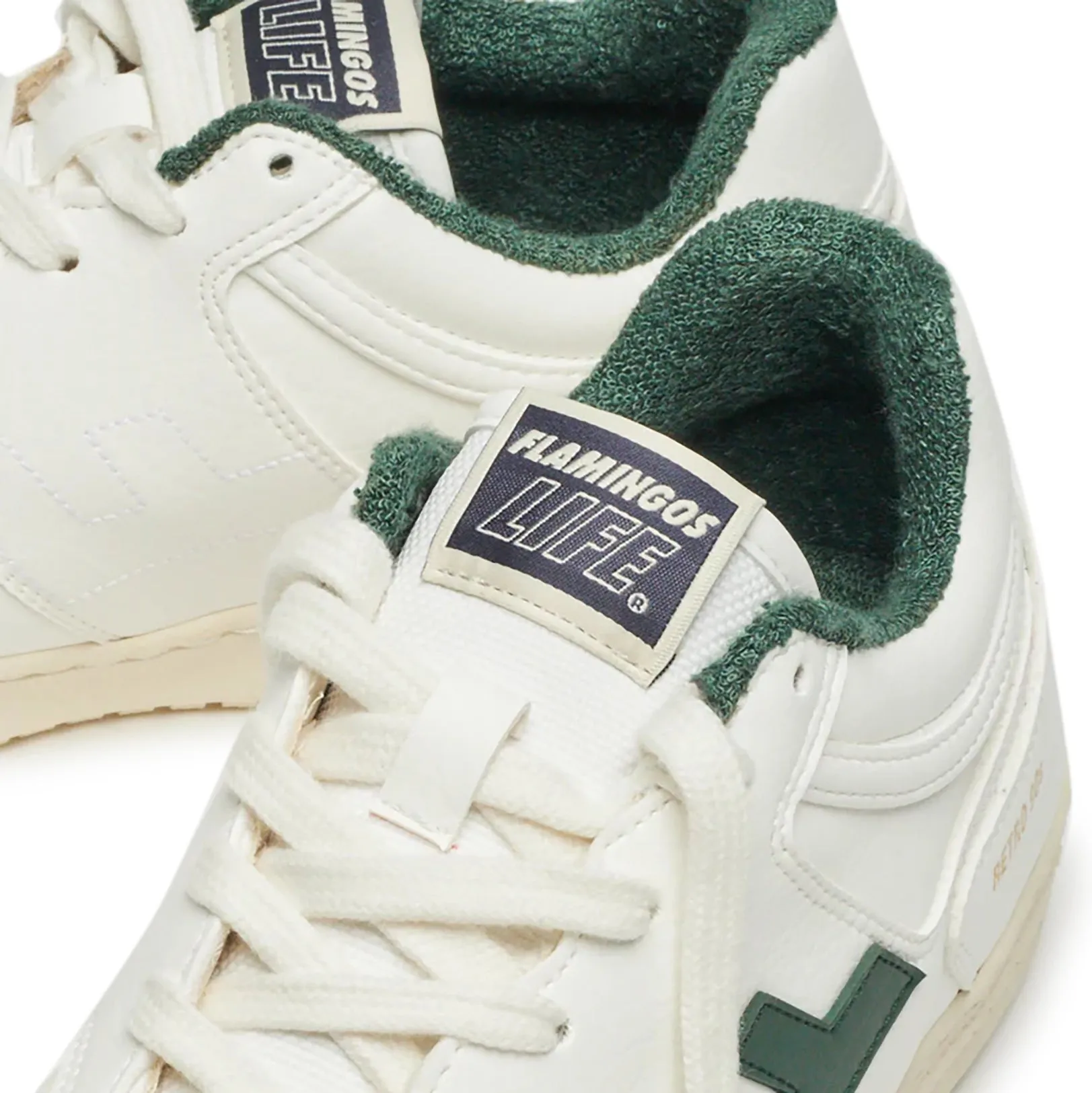 Retro 90s - White Forest Anatomical Toe Shape