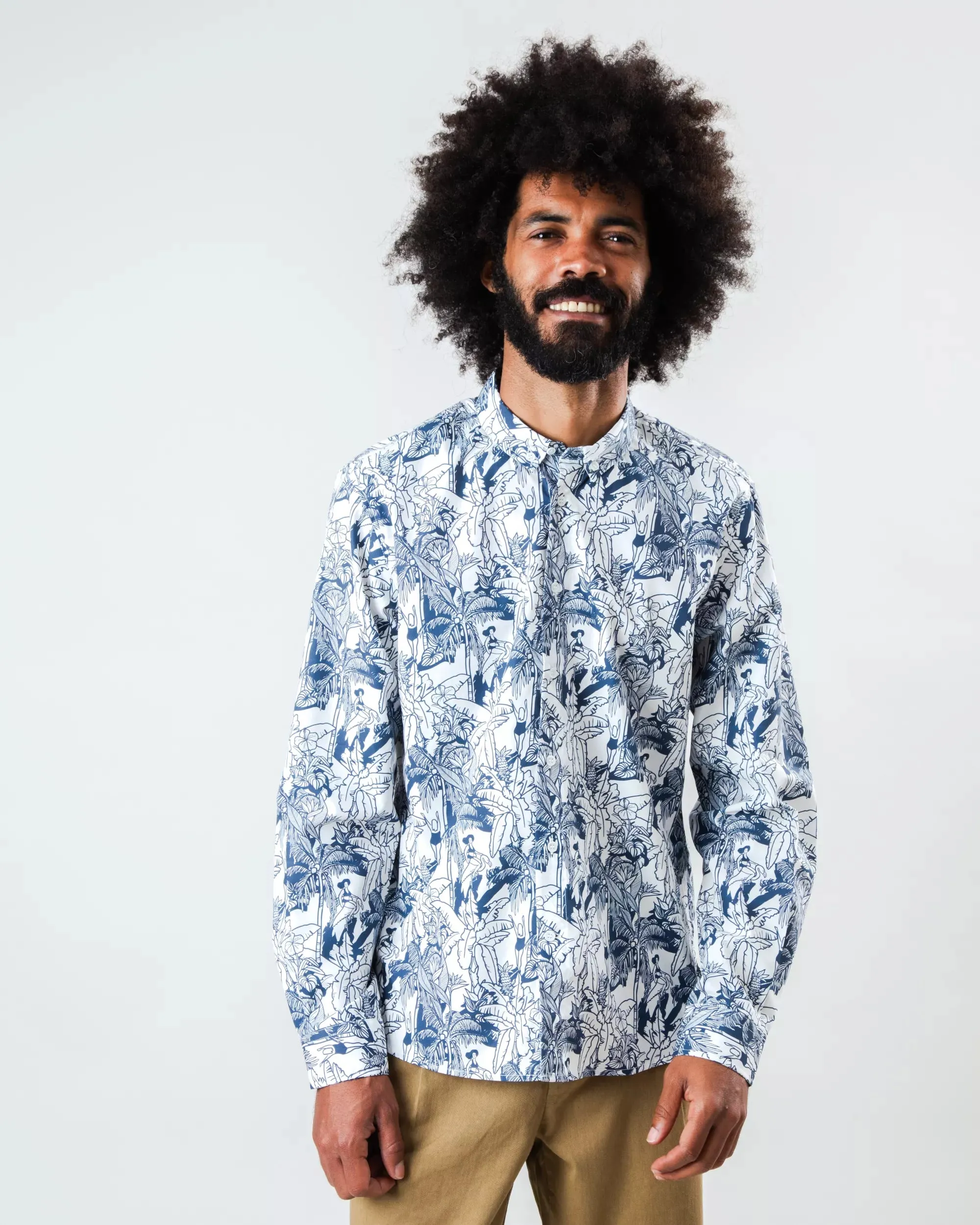 Yoke Design Helios Shirt Navy