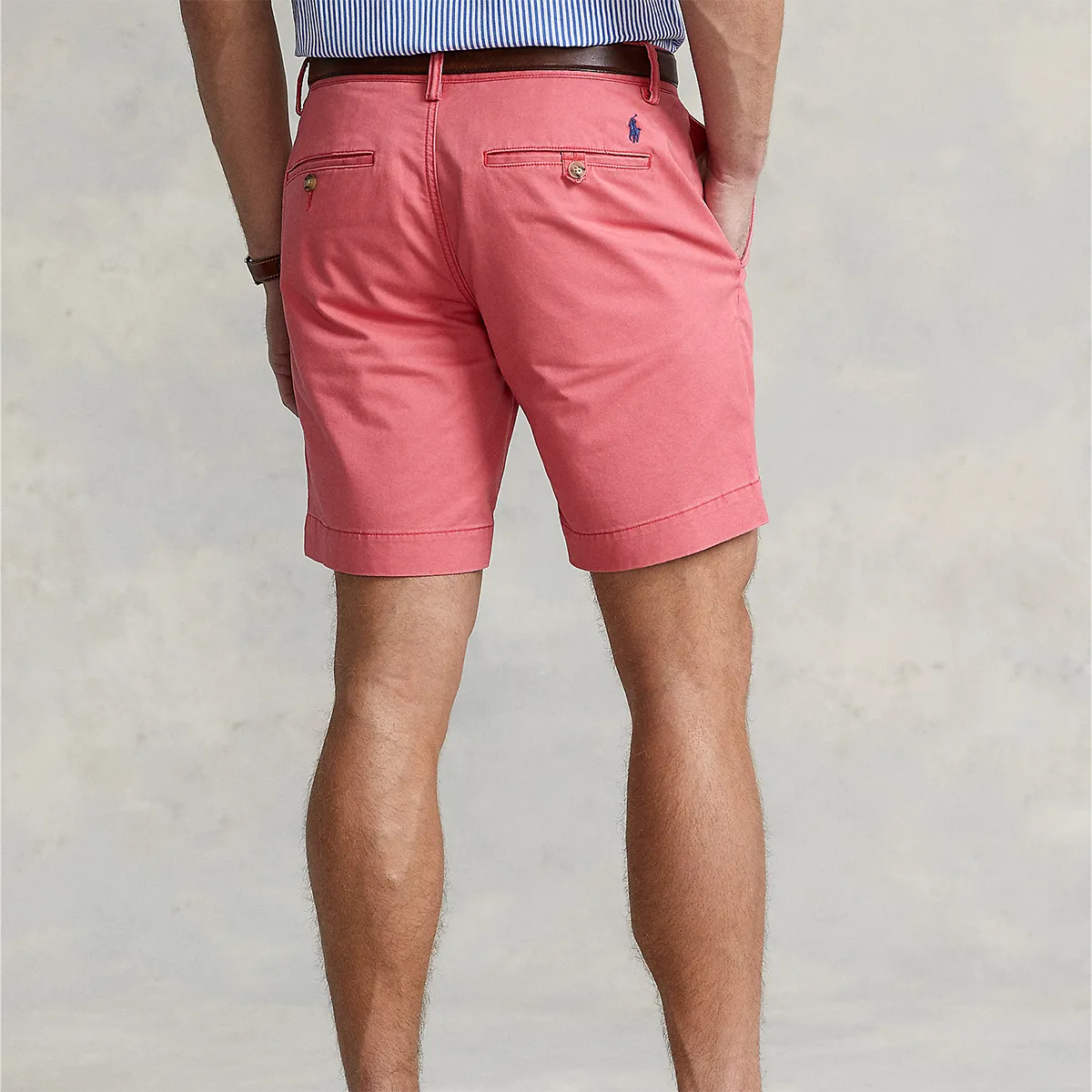 Slim Flex fall shorts Ralph Lauren - Straight Fit Bedford Short in Red