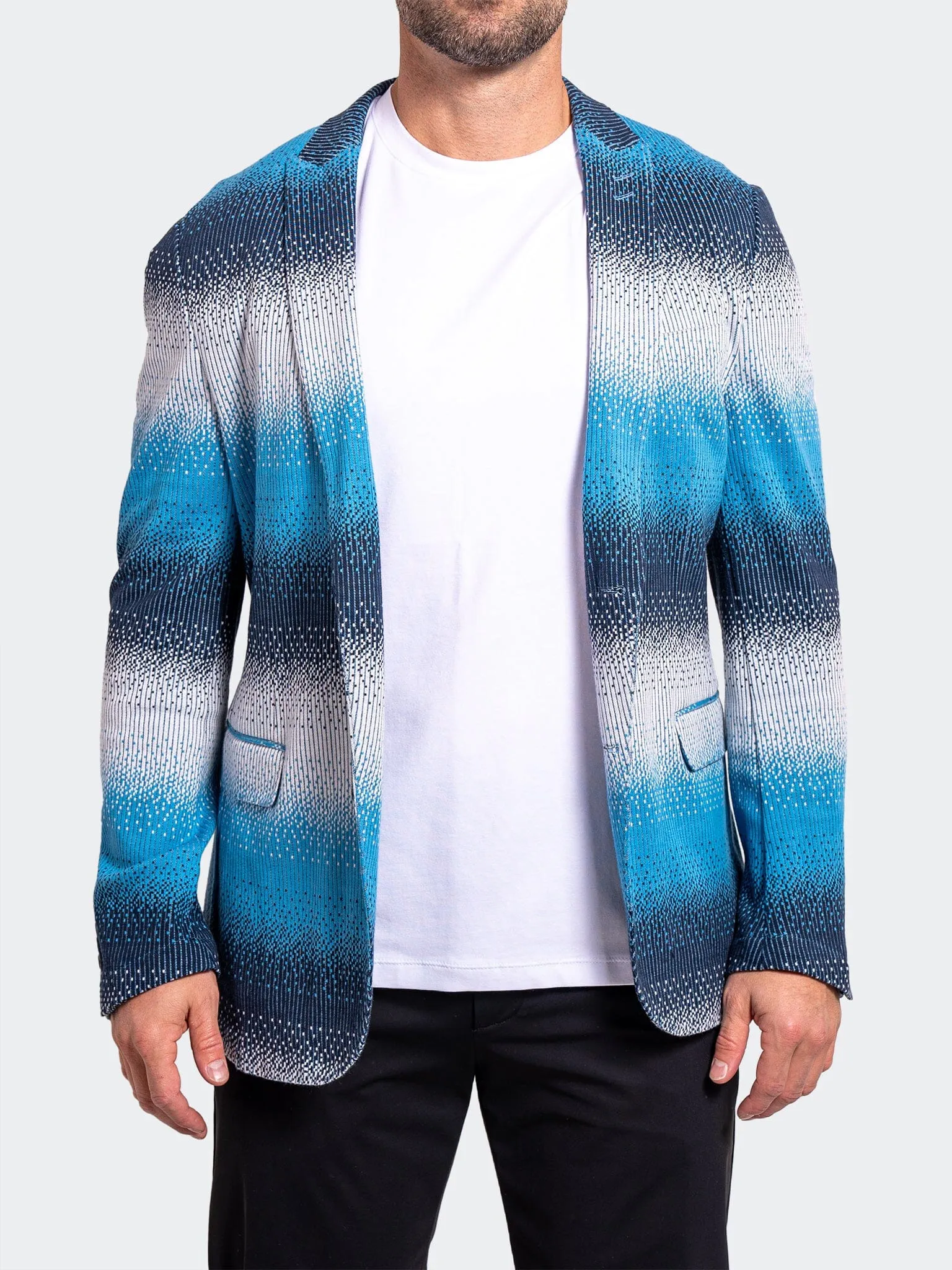 Blazer Ascension0125 Blue Subtle Fashion Fit