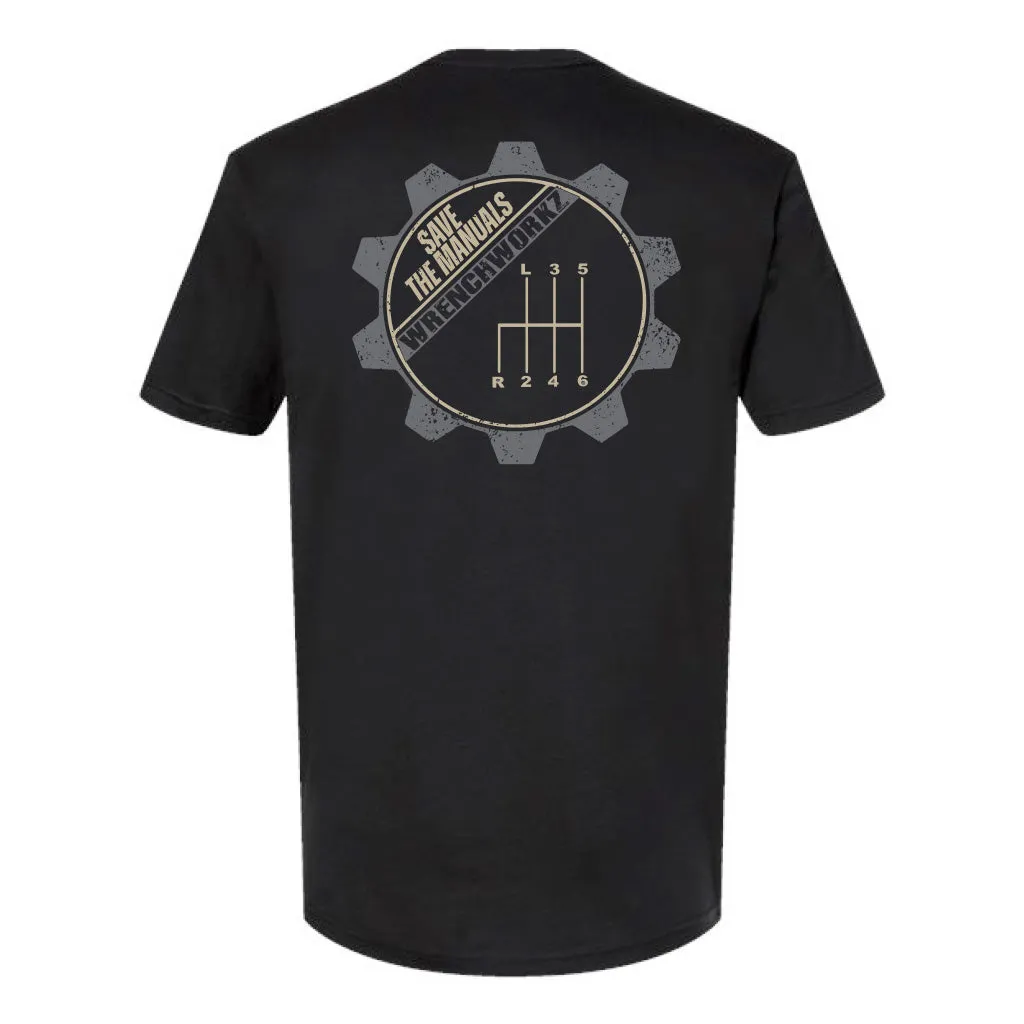 Save the Manuals T-shirt Stylish piece Comfy and Versatile