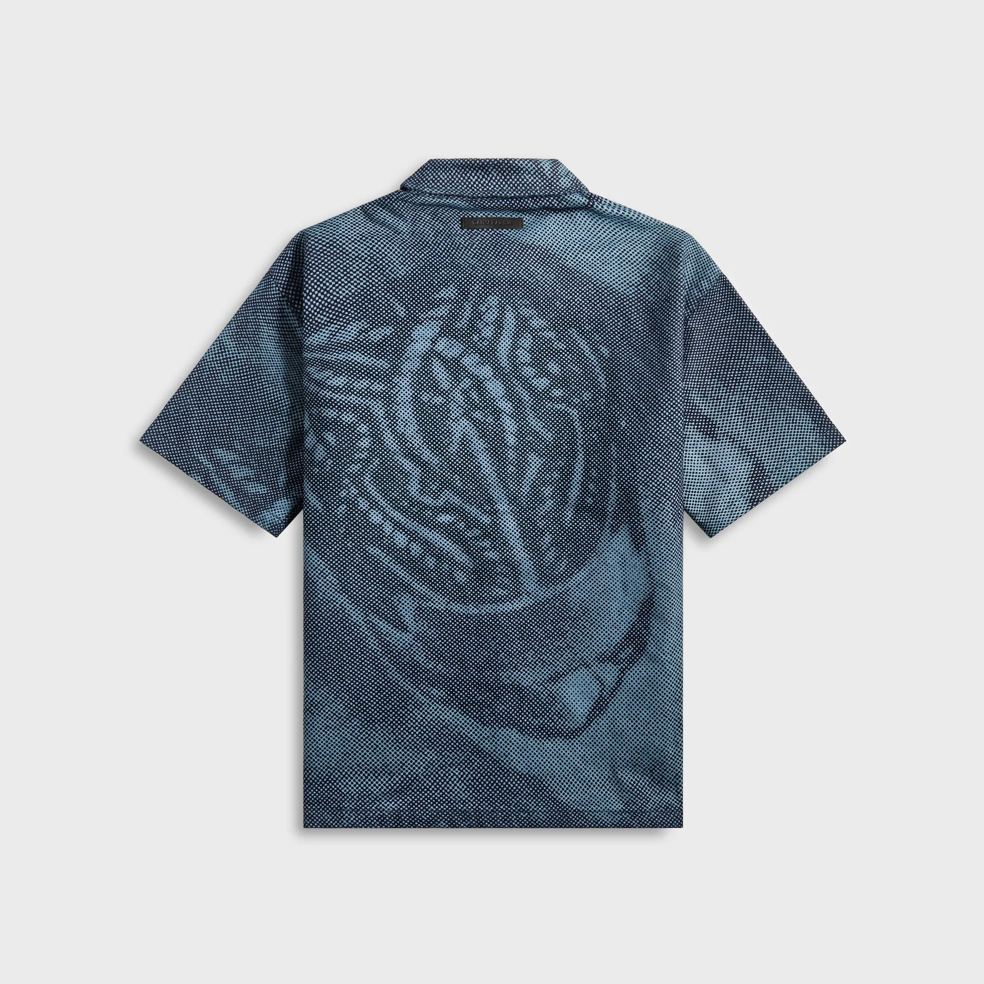 Water Resistant Fabric Reinforced Zippers Daily Paper Braids Denim Shirt - Multi-Colored