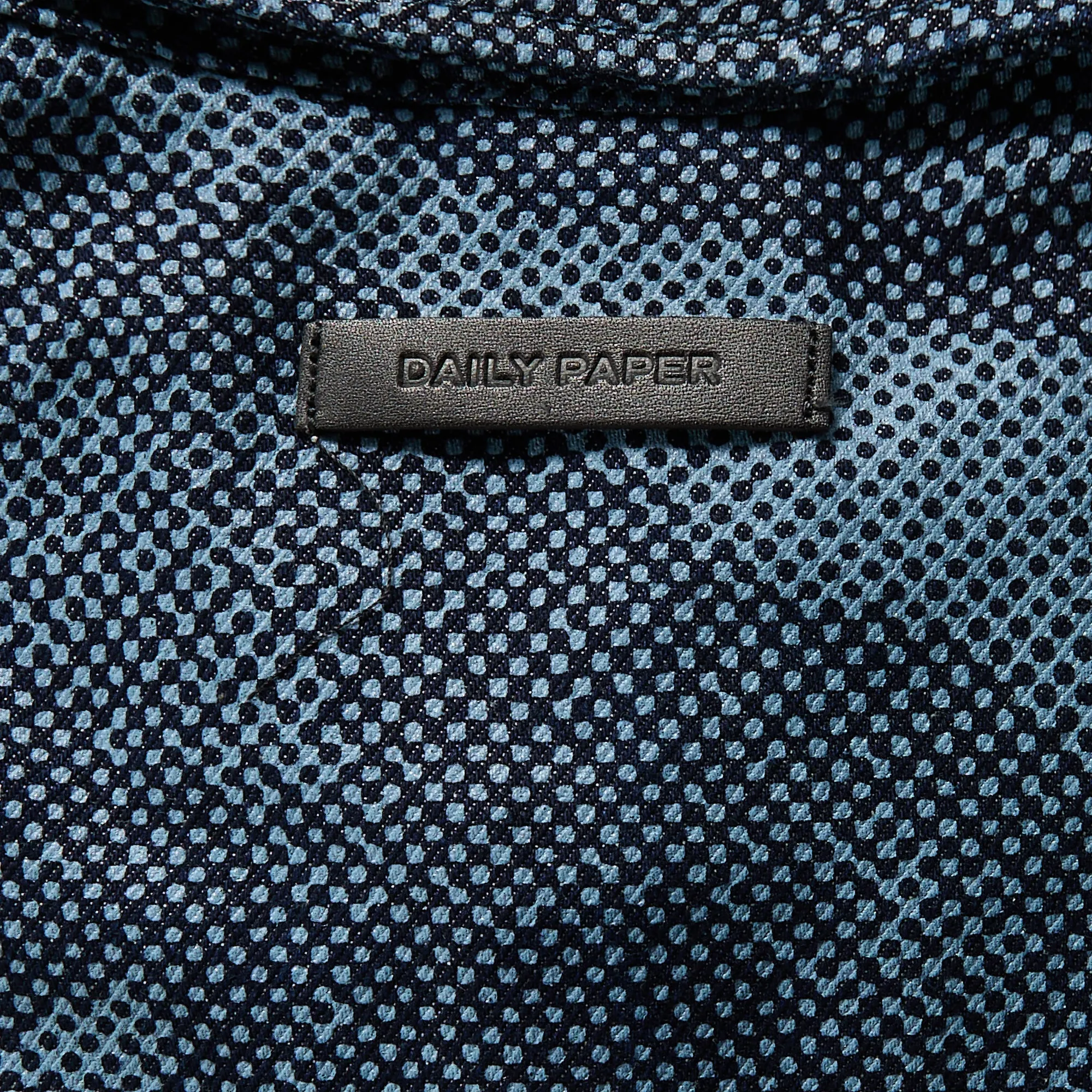 Daily Paper Braids Denim Shirt - Multi-Colored Laser Cut Vents AntiStatic Inner Layer