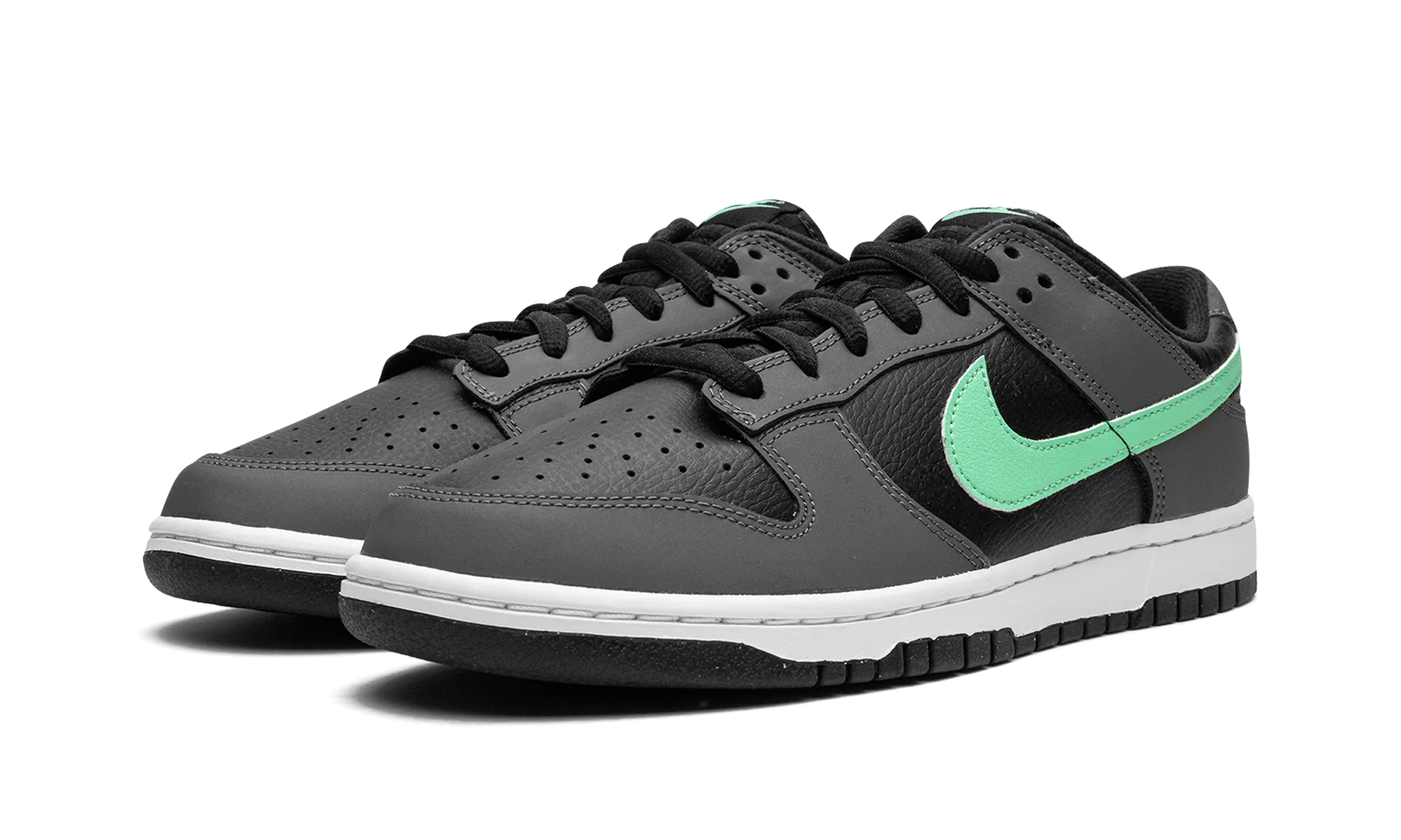 Dunk Low Retro "Black / Green Glow" Flexible Cushion