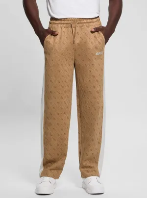 Beige Logo Mojo Pants Comfort Layer Wear