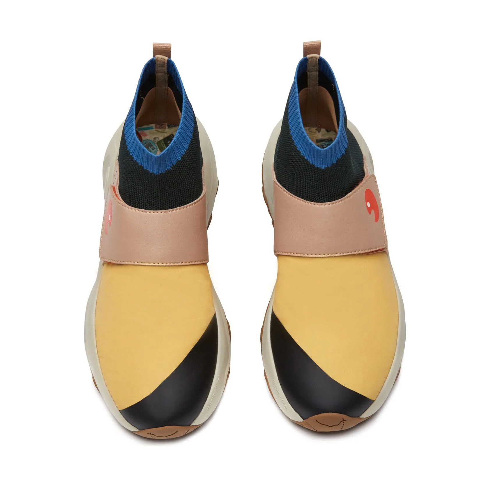 Enhanced Leg Support Slip Resistant Sole Honey Orange Cazorla II Men