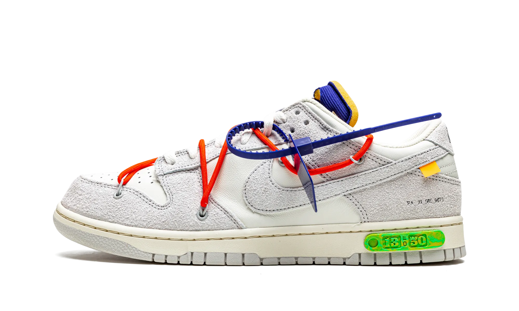 Dunk Low "Off-White - Lot 13" Easy Clean Quick Landing