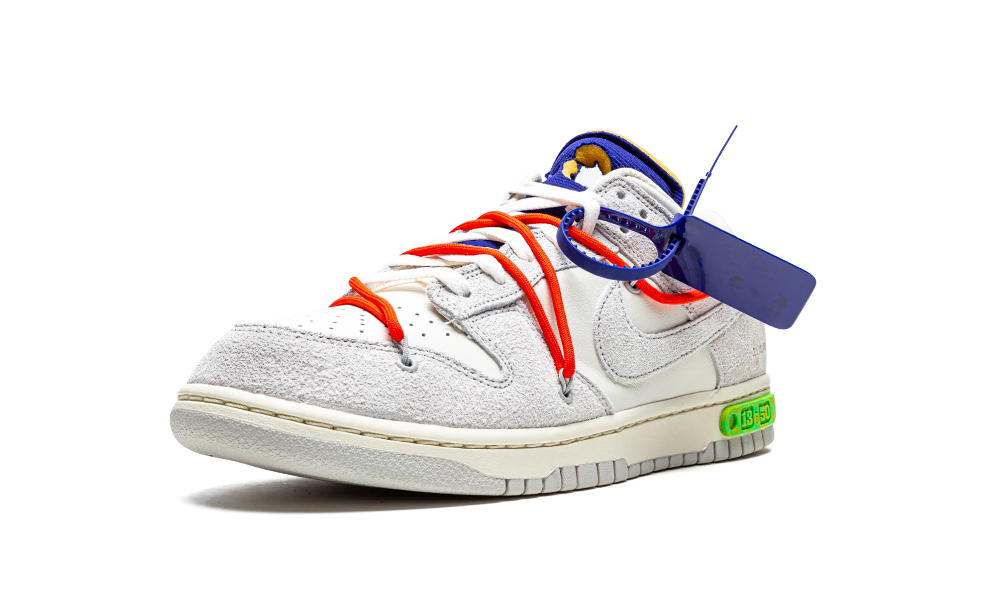 Dunk Low "Off-White - Lot 13" Soft Insole Speed Action