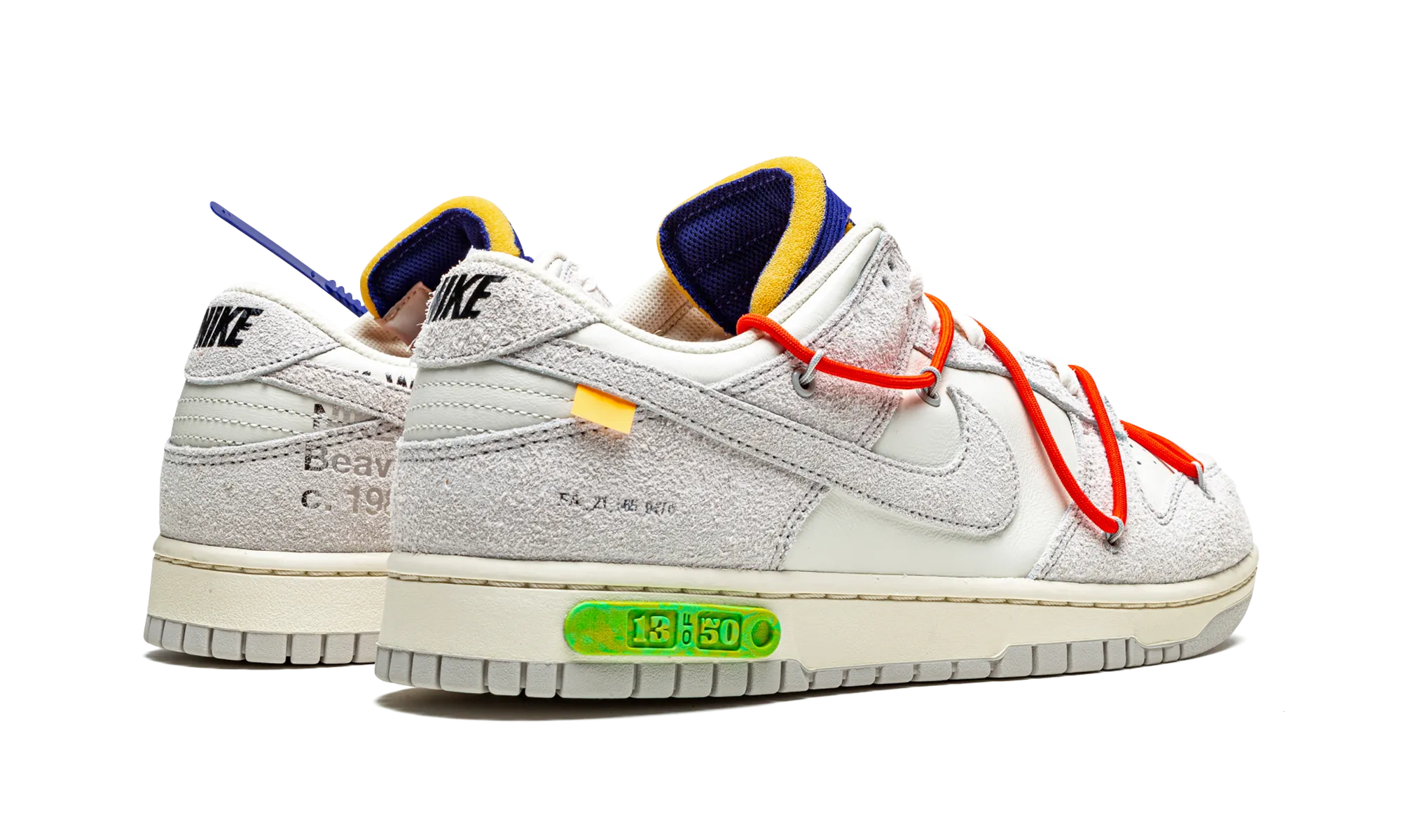 Grip Support Dunk Low "Off-White - Lot 13"