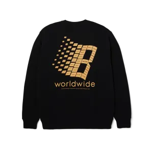 HUF x Bronze56K Crewneck Sweatshirt Cozy Texture