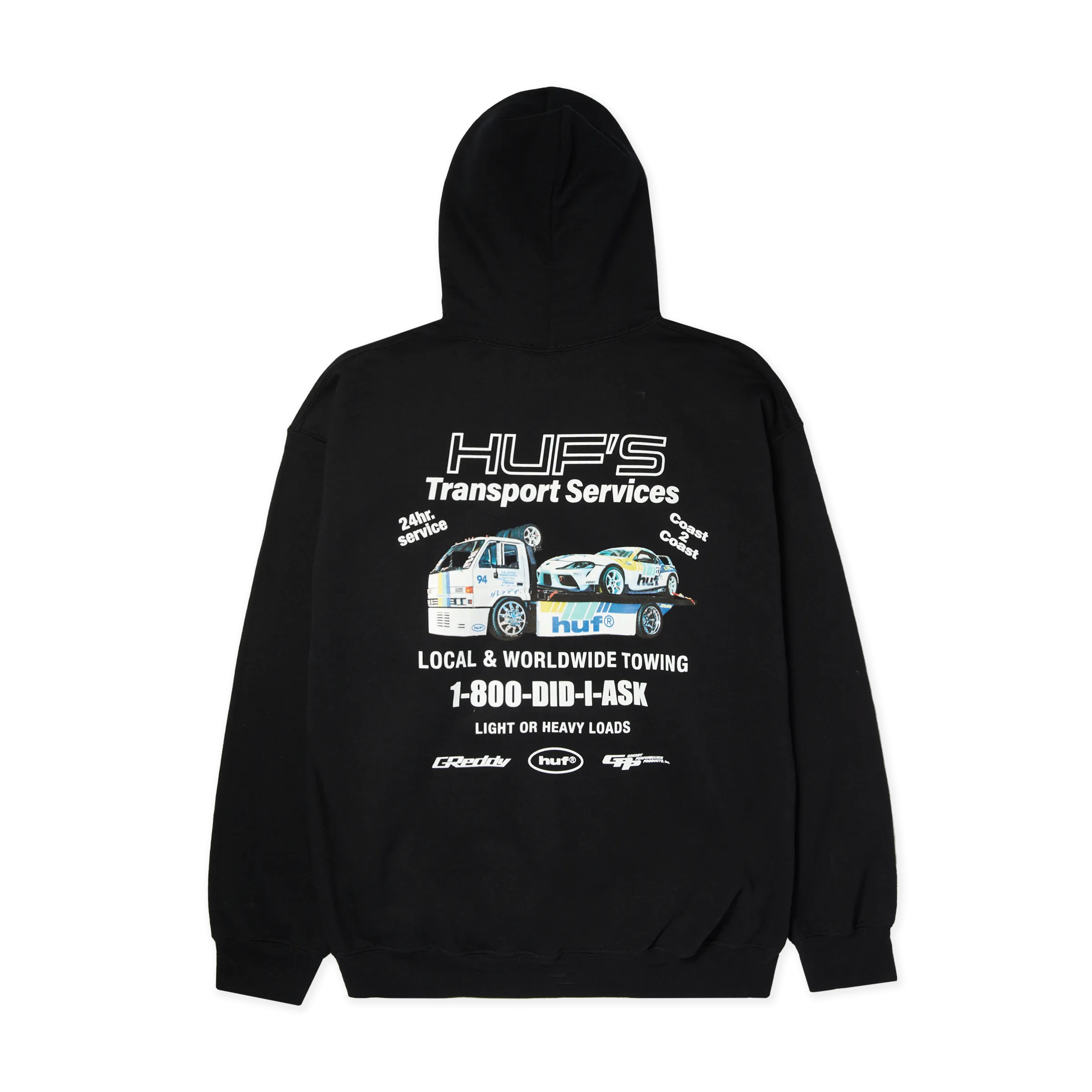 HUF x GReddy Tow Pullover Hoodie product family bonding