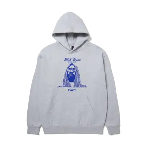 product bow cuteness Fashion Basics HUF x Isaac Hayes Black Moses Heavyweight Pullover Hoodie