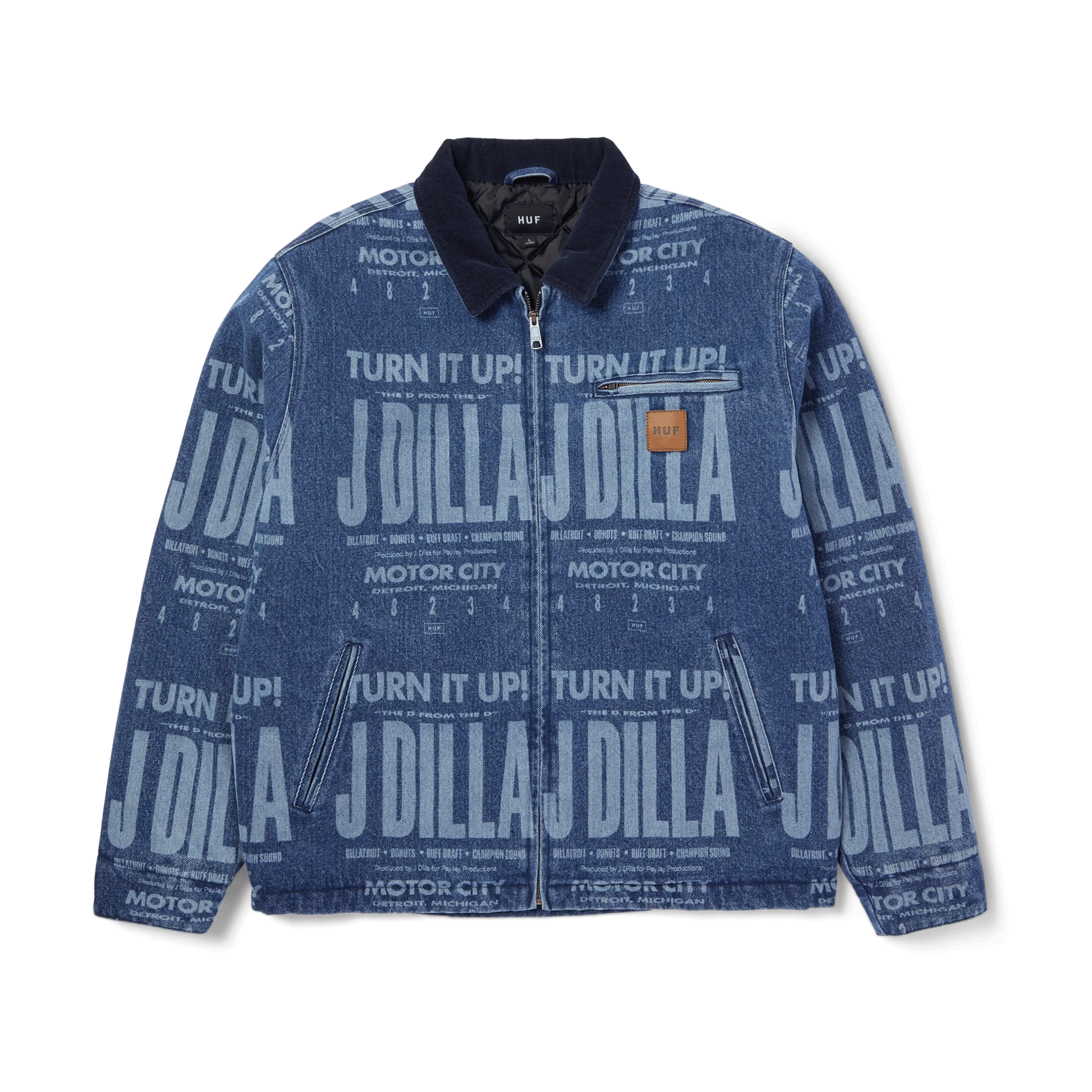 All Purpose Outerwear HUF x J Dilla Posted Work Jacket