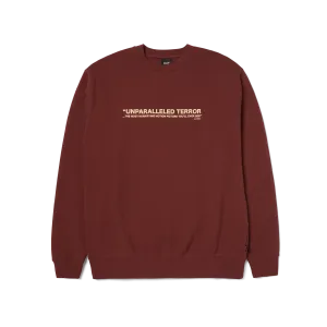 Lightweight Comfort Seasonal Fashion HUF x The Texas Chainsaw Massacre Unparalleled Terror Crewneck Sweatshirt