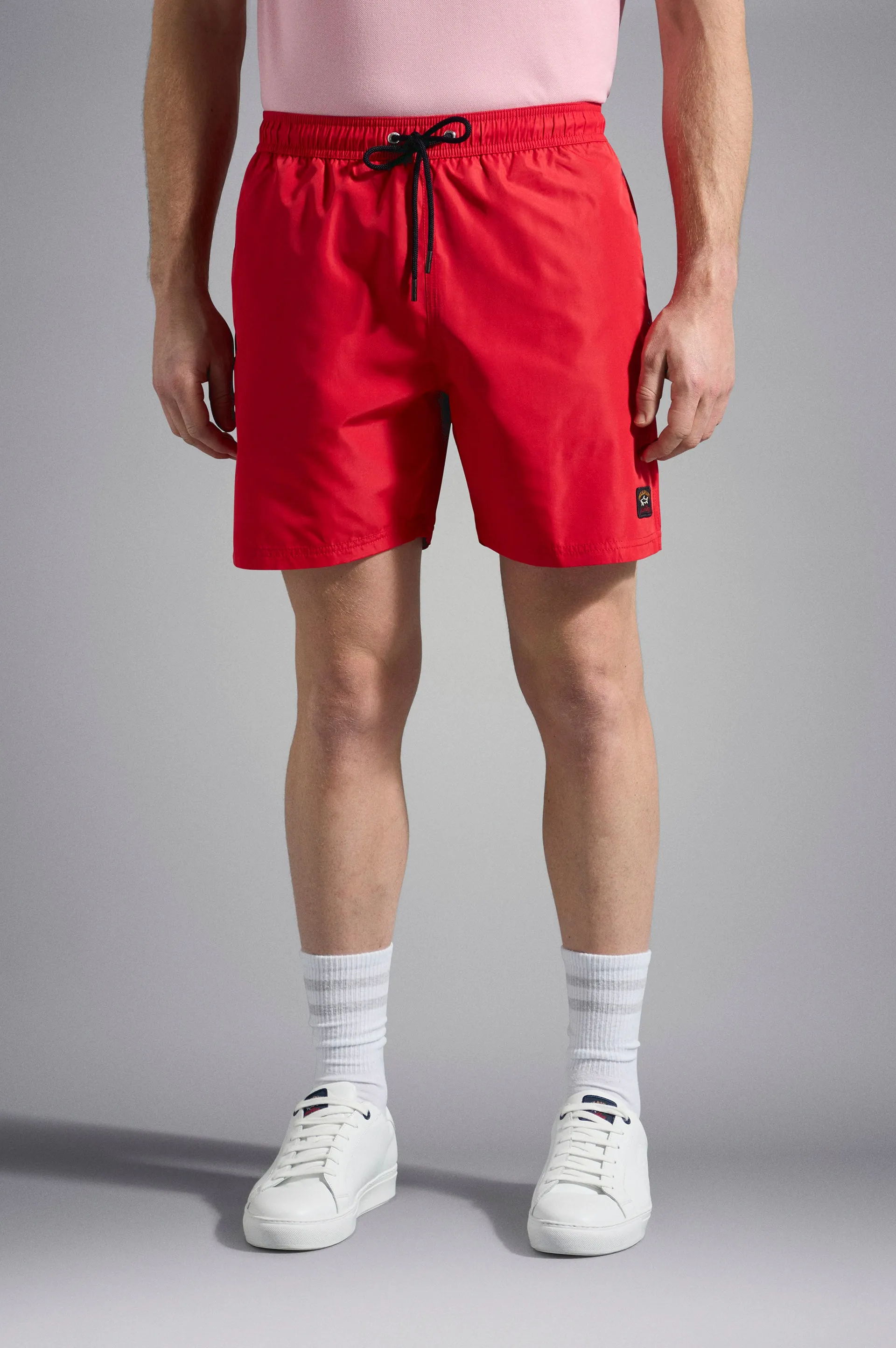 ID24305-Paul Shark Red Beach Short Comfy Waistband