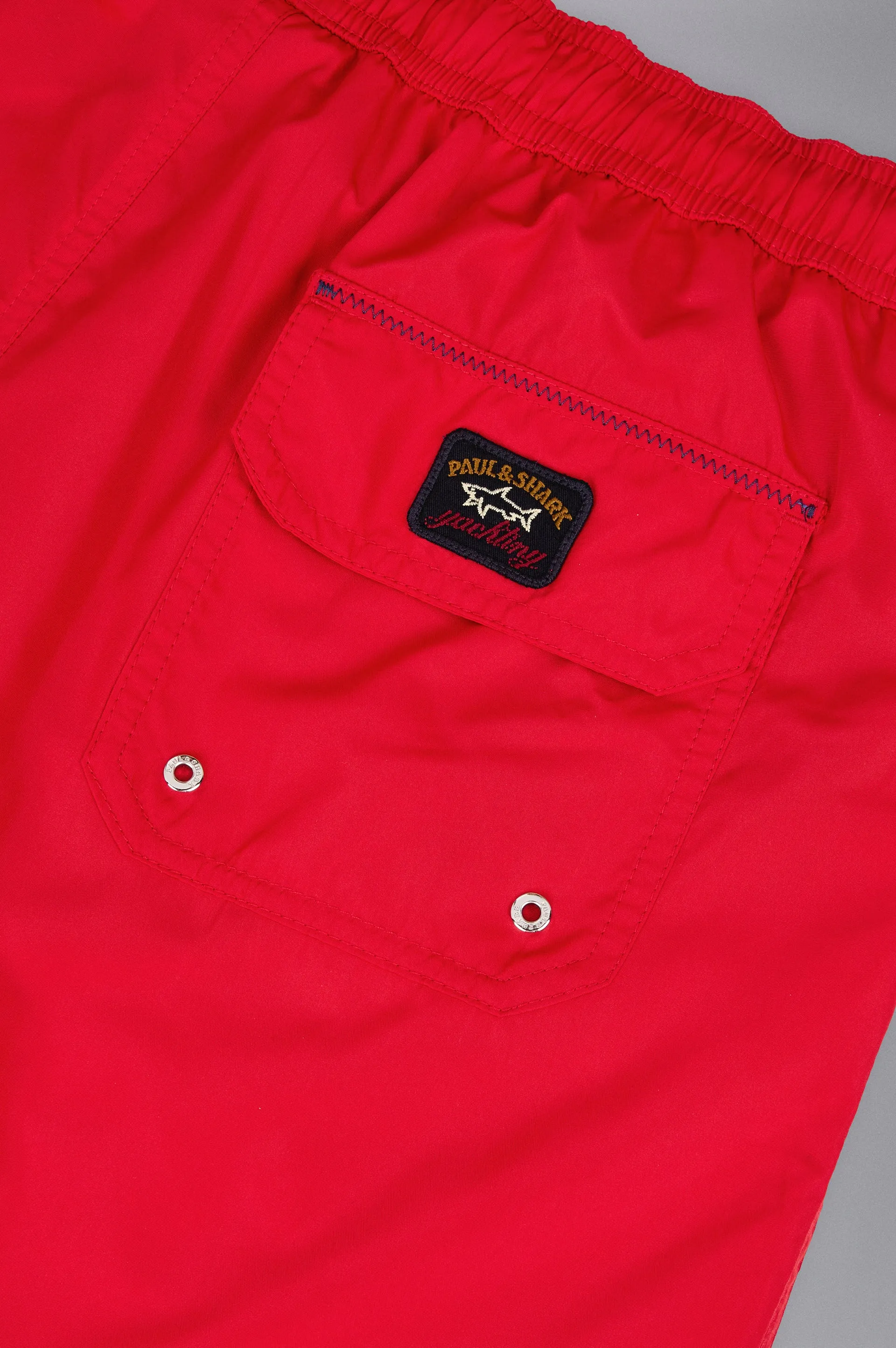 ID24305-Paul Shark Red Beach Short Sport Flex Fit High Durability Blend