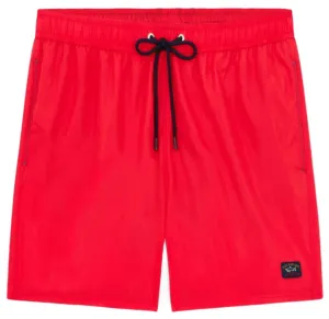 embroidery details Abrasion Defying Knee Patches ID24305-Paul Shark Red Beach Short