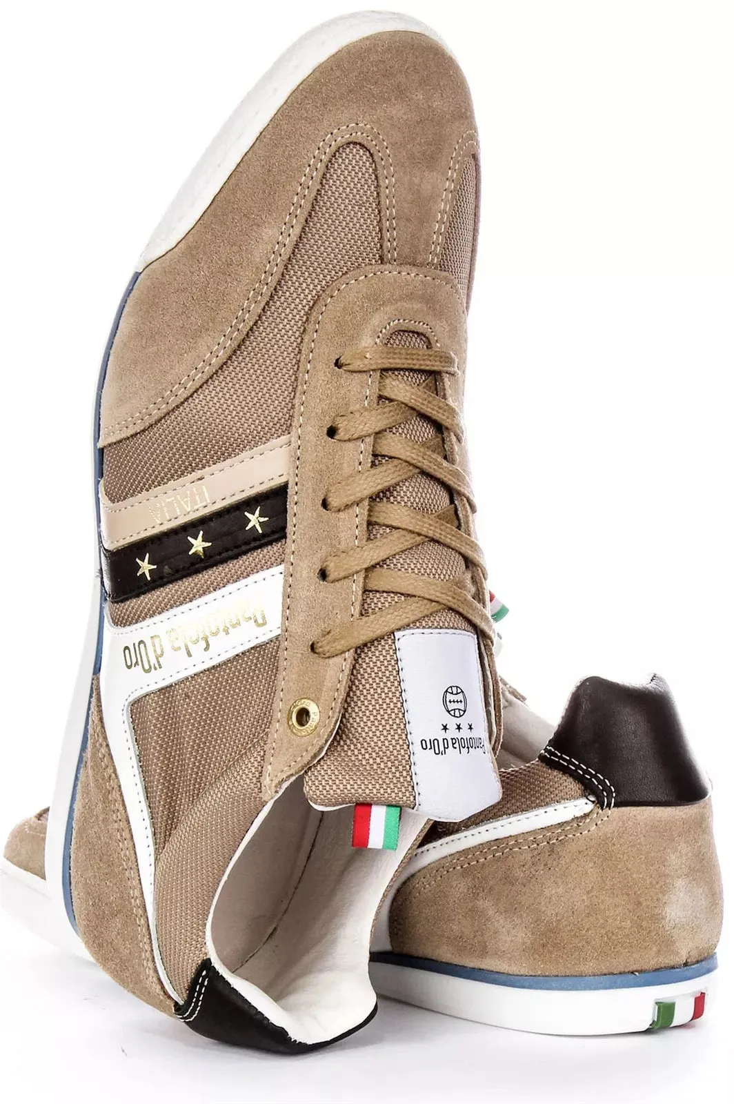 ID24525-Pantofola Vasto Sand Pearl Shine