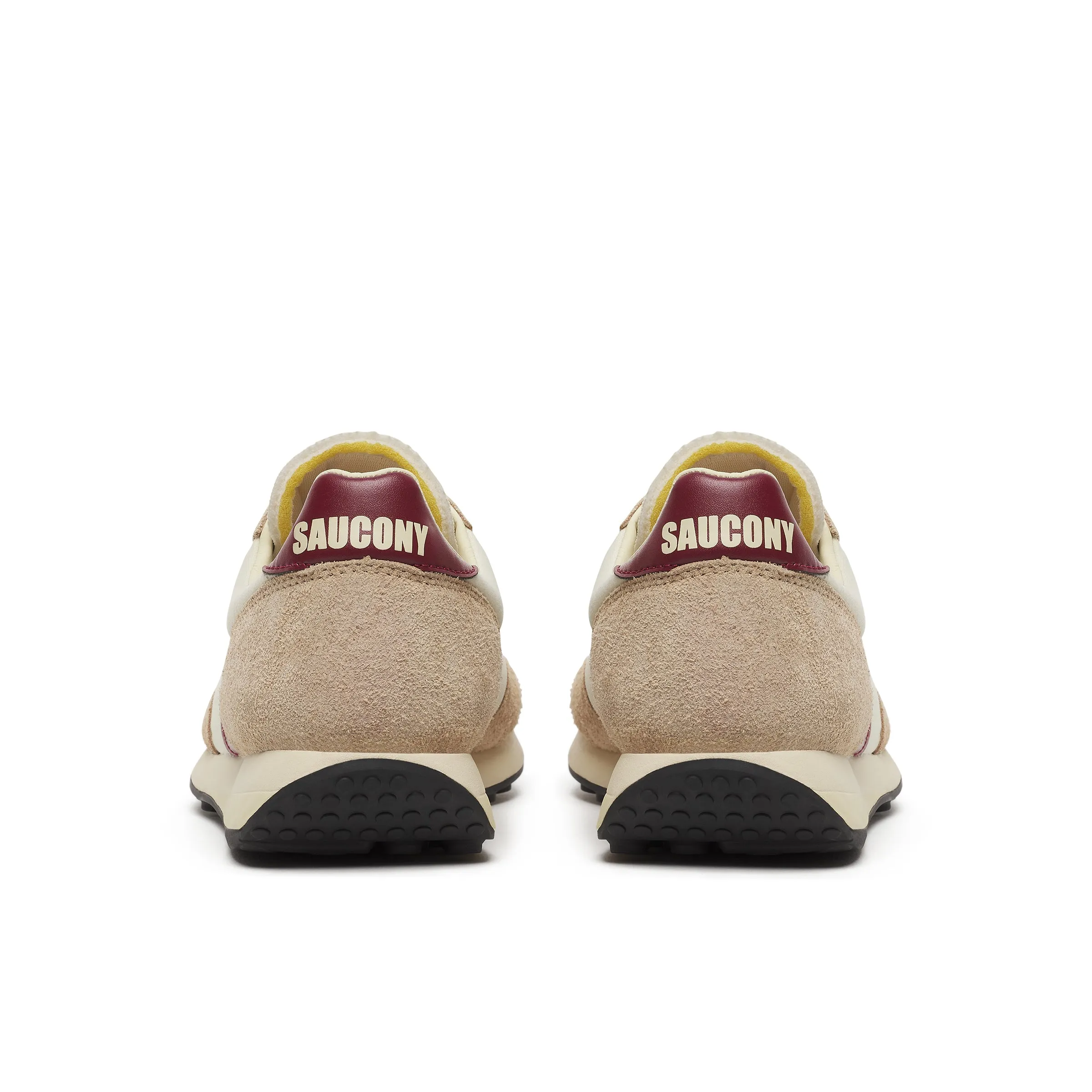 High Rebound Midsole Sea Breeze ID25411-Saucony Originals Beige Burgundy Trainer 80