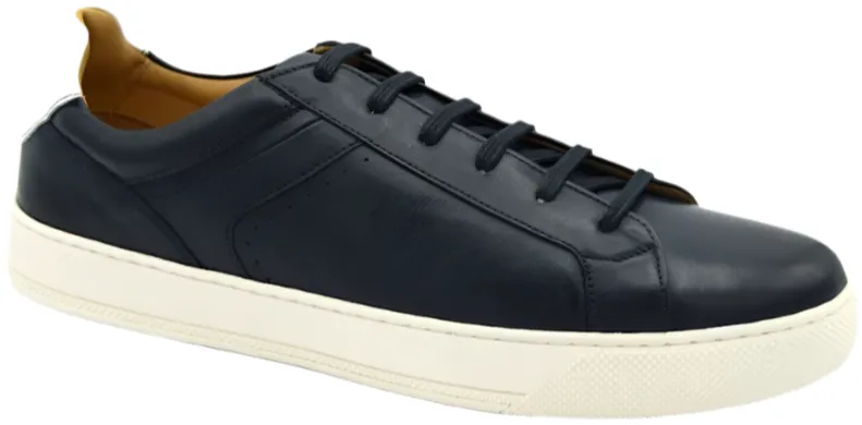 ID25476-Barker Navy Skylar Trainer Flexible Fit City Adventure Stone Glam