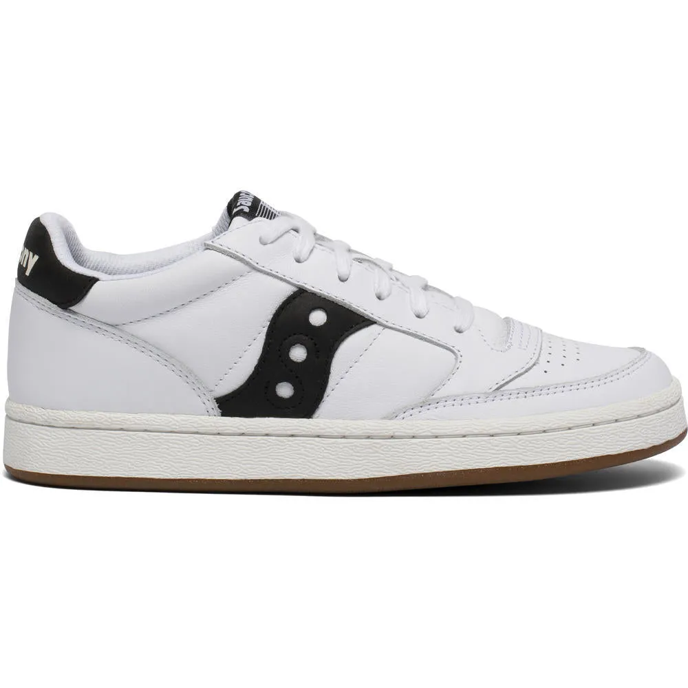 Low Impact Sole Geometry Durable Build ID30060-Saucony Jazz Court White/Black