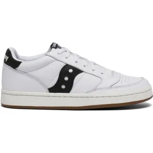 Low Impact Sole Geometry Durable Build ID30060-Saucony Jazz Court White/Black