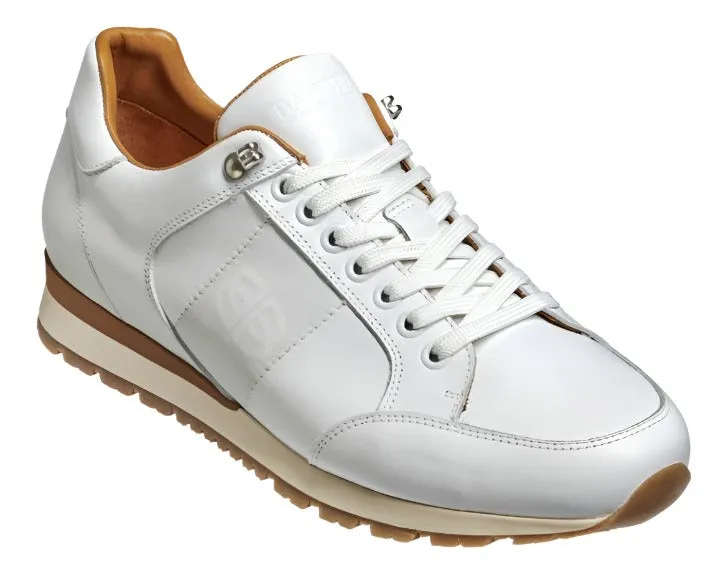 ID30523 Barker White Seb Trainer Retro Core Cushioned