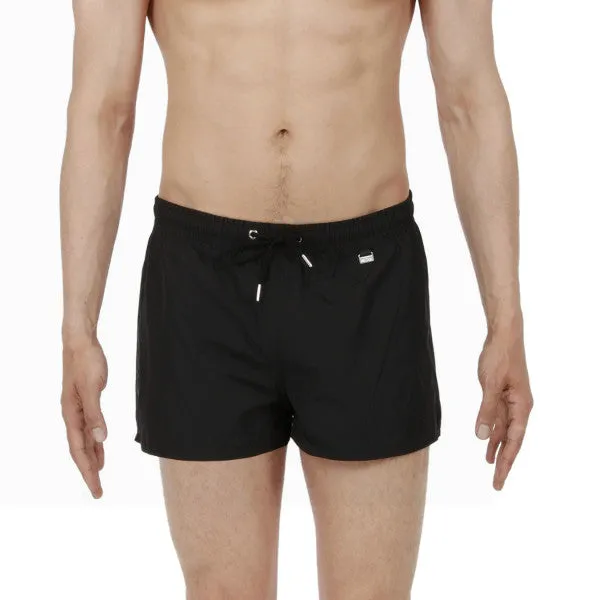 ID5503-HOM Black Splash Beach Shorts Casual Flex Style Choice