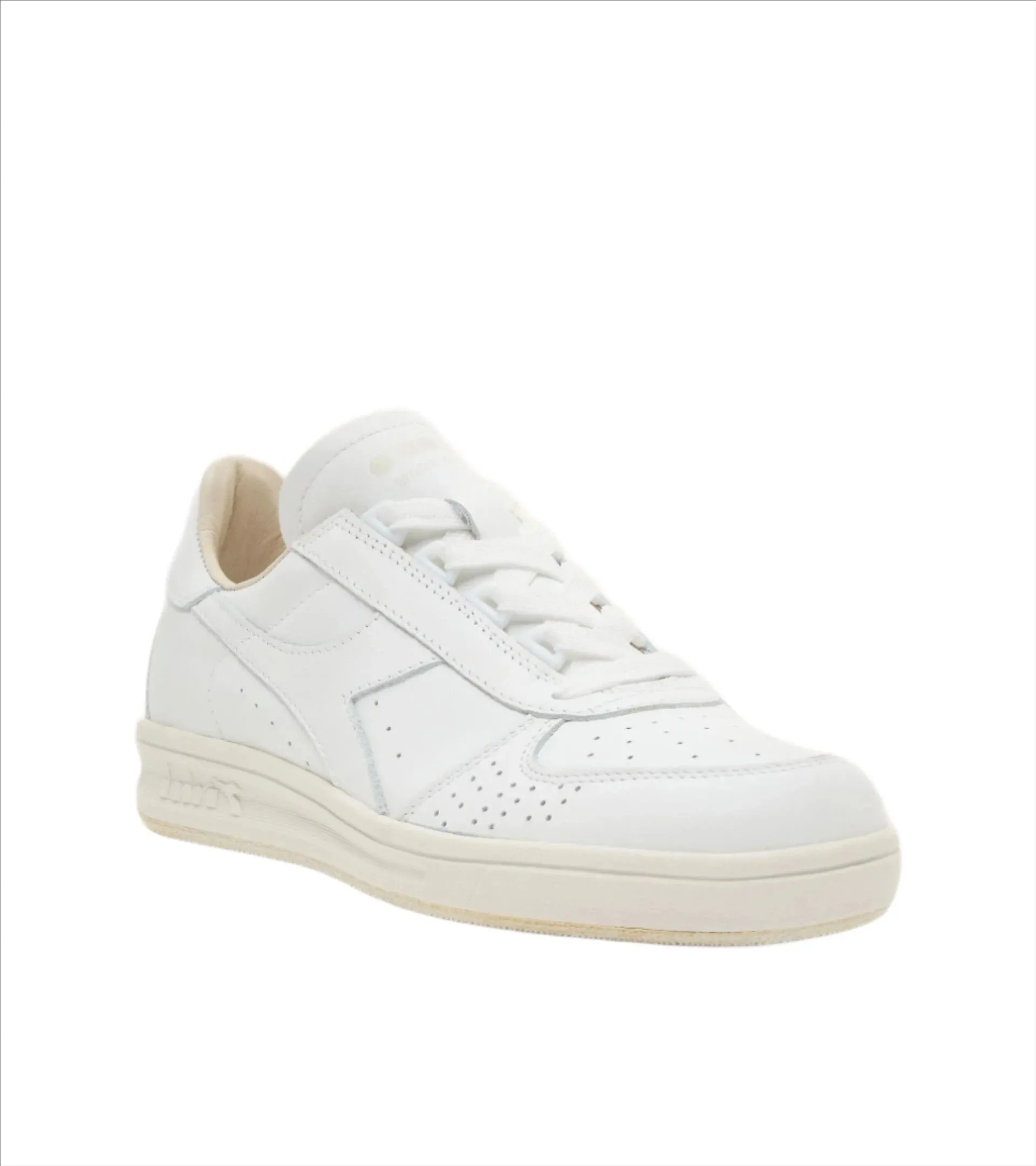 ID60124-Diadora White White B Elite Trainer Italian Glam Action Fast