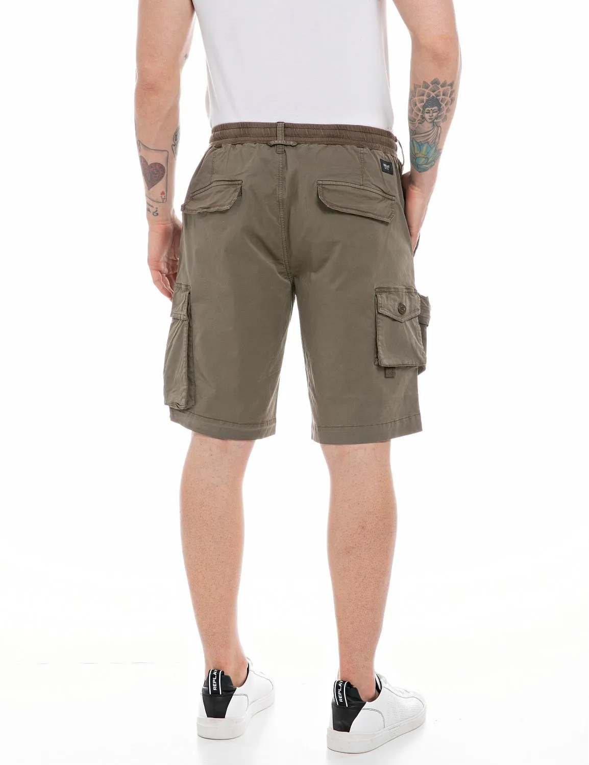 ID70007-Replay Dark Mud Combat Shorts Mood Piece