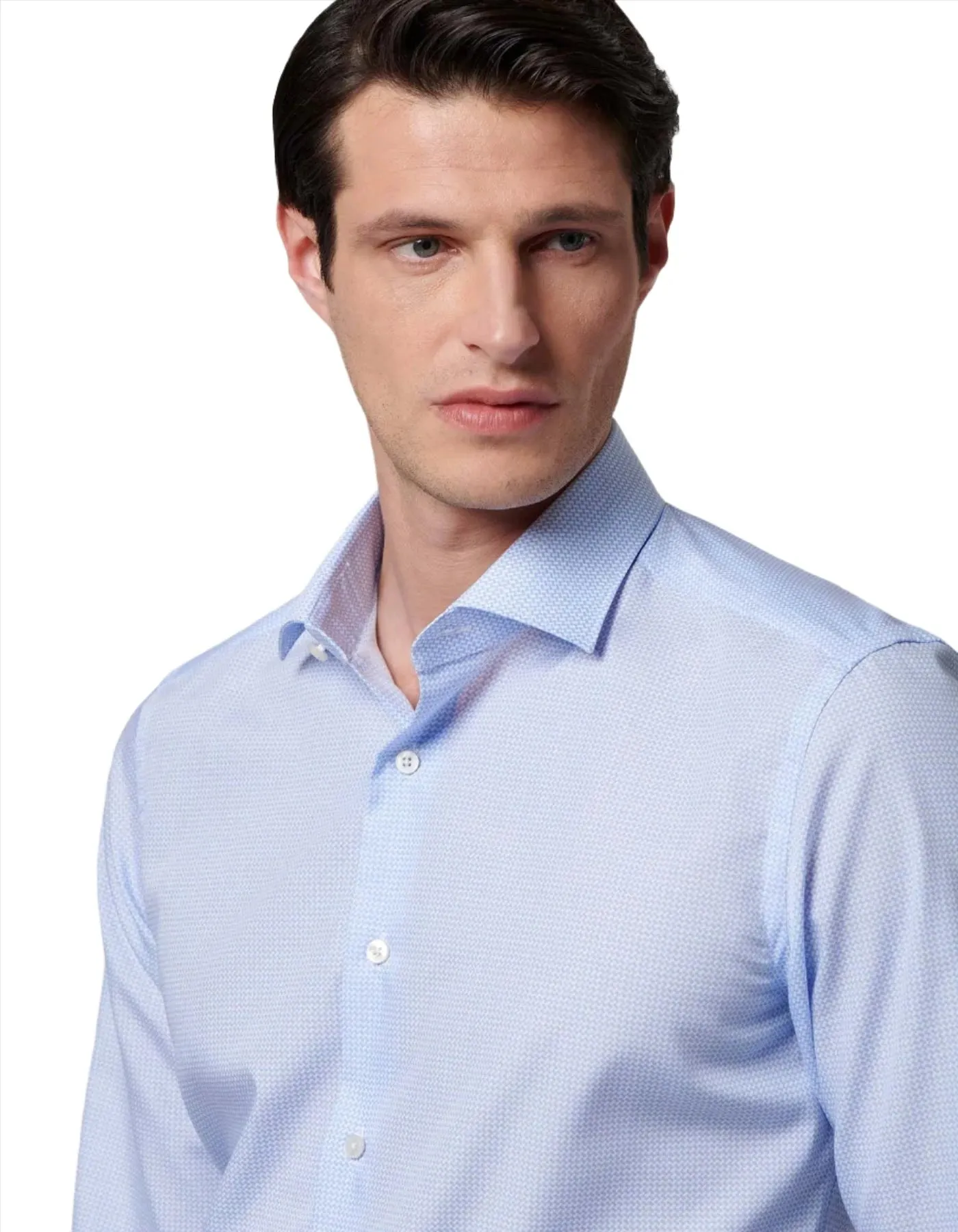 ID70305-Xacus Sky Neat Pattern Travel Shirt Tagless Design