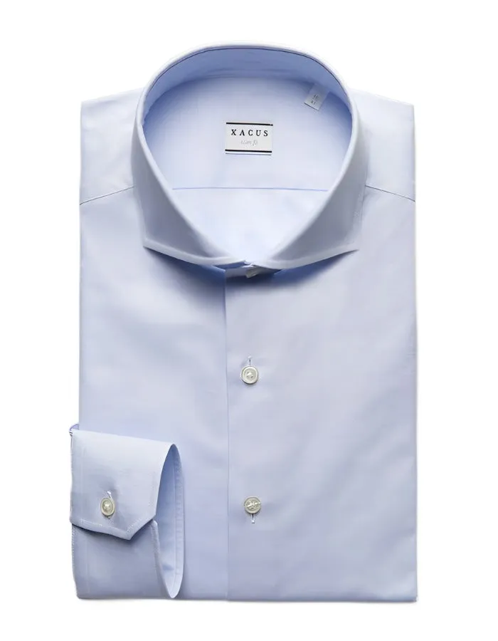 Polished Finish Contemporary Look ID7231-Xacus Slim Fit Blue Cutaway