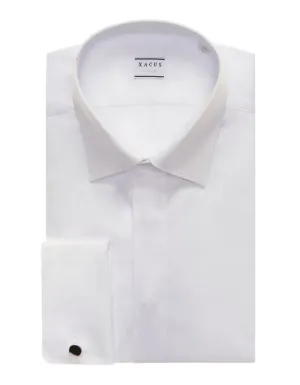 Active Fit ID8654-Xacus White Tuxedo Shirt