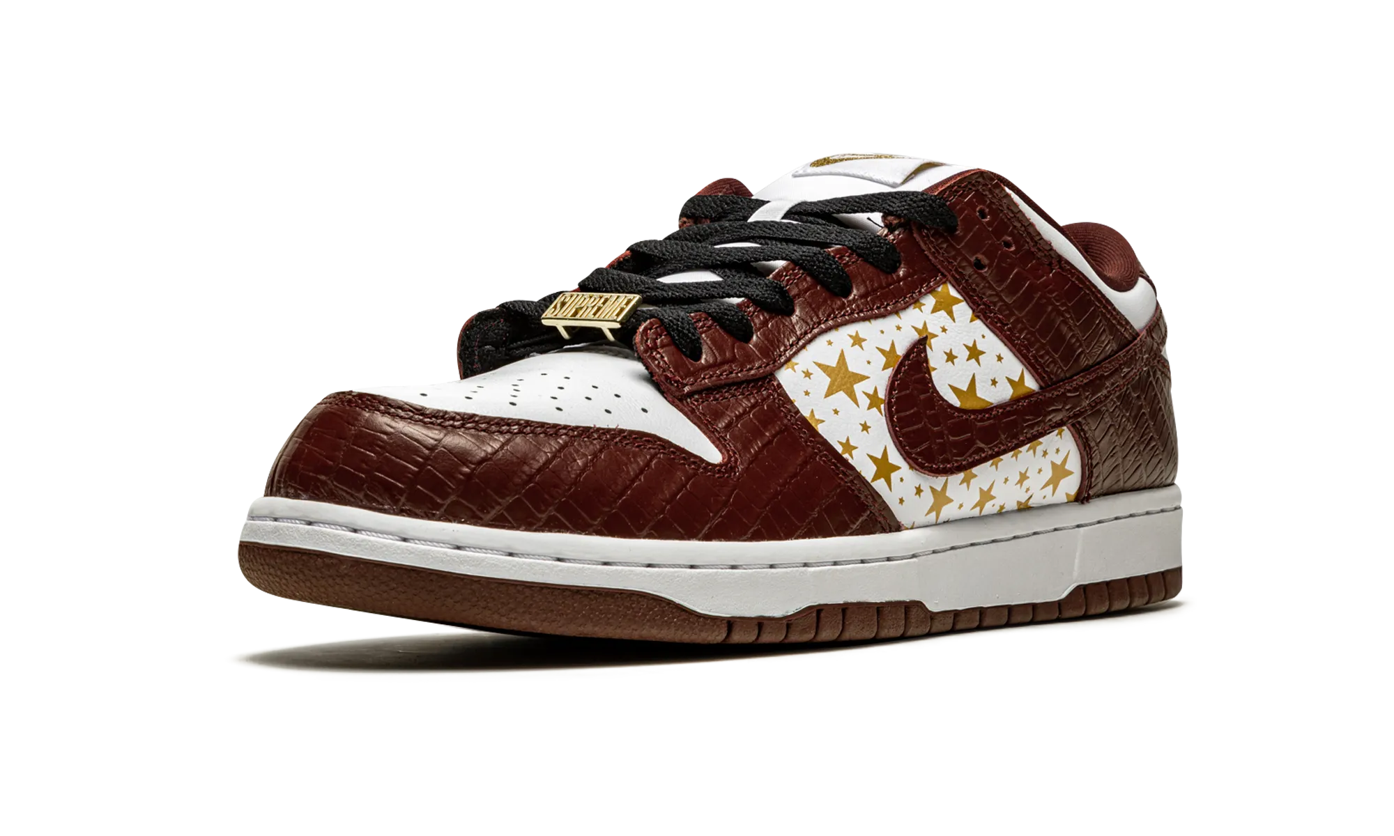 Flex Performance SB Dunk Low "Supreme - Stars - Barkroot Brown"