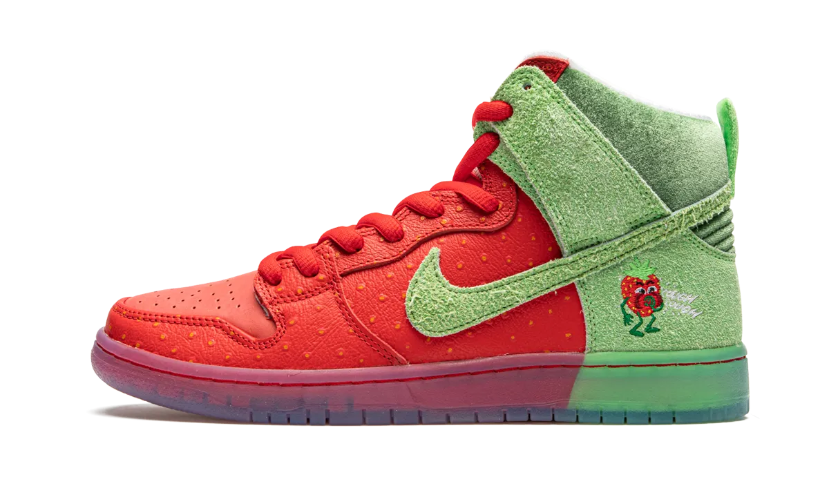 Free Ride Fit Flex Performance SB Dunk High "Strawberry Cough"