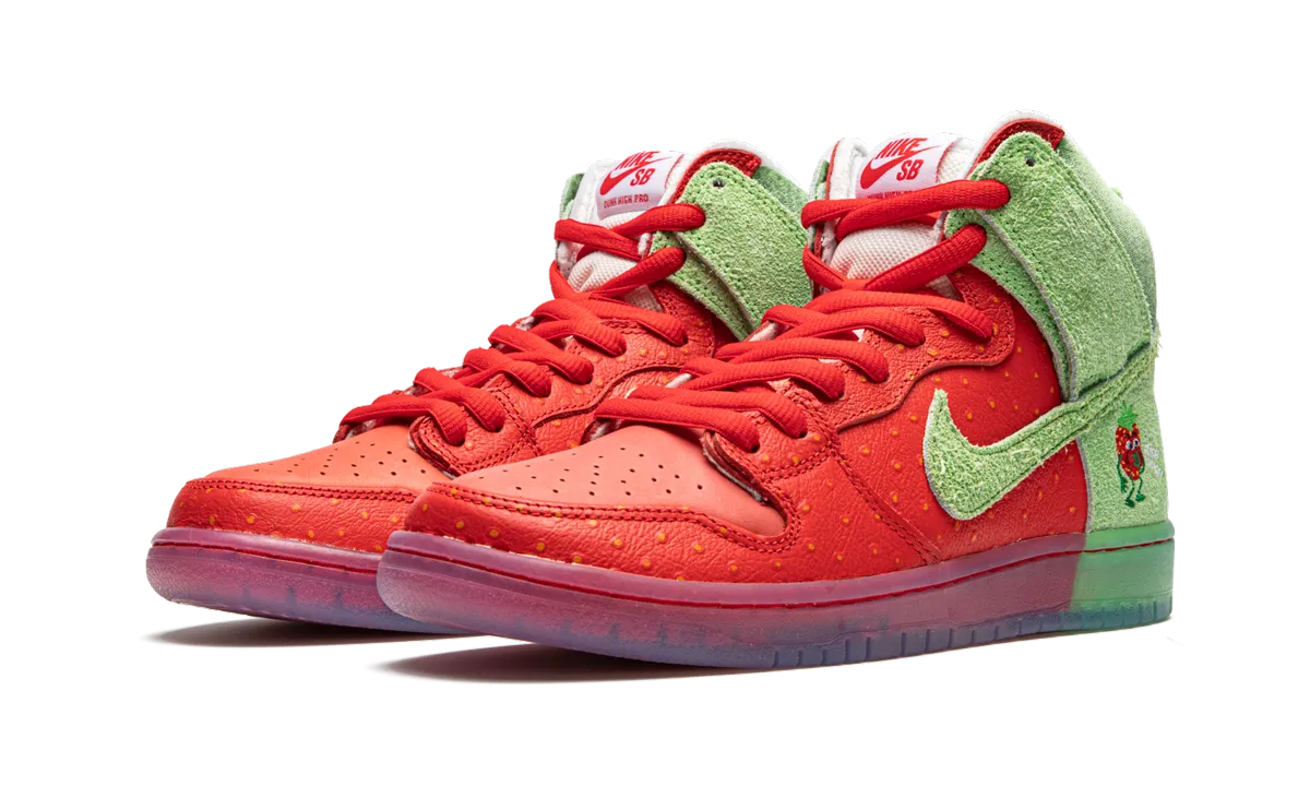SB Dunk High "Strawberry Cough" Flexible Cushion