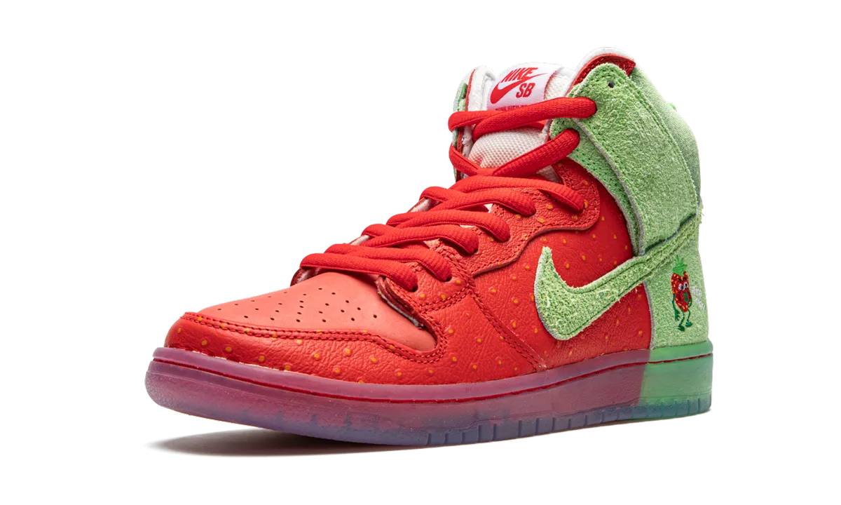 Fold   Flat SB Dunk High "Strawberry Cough"