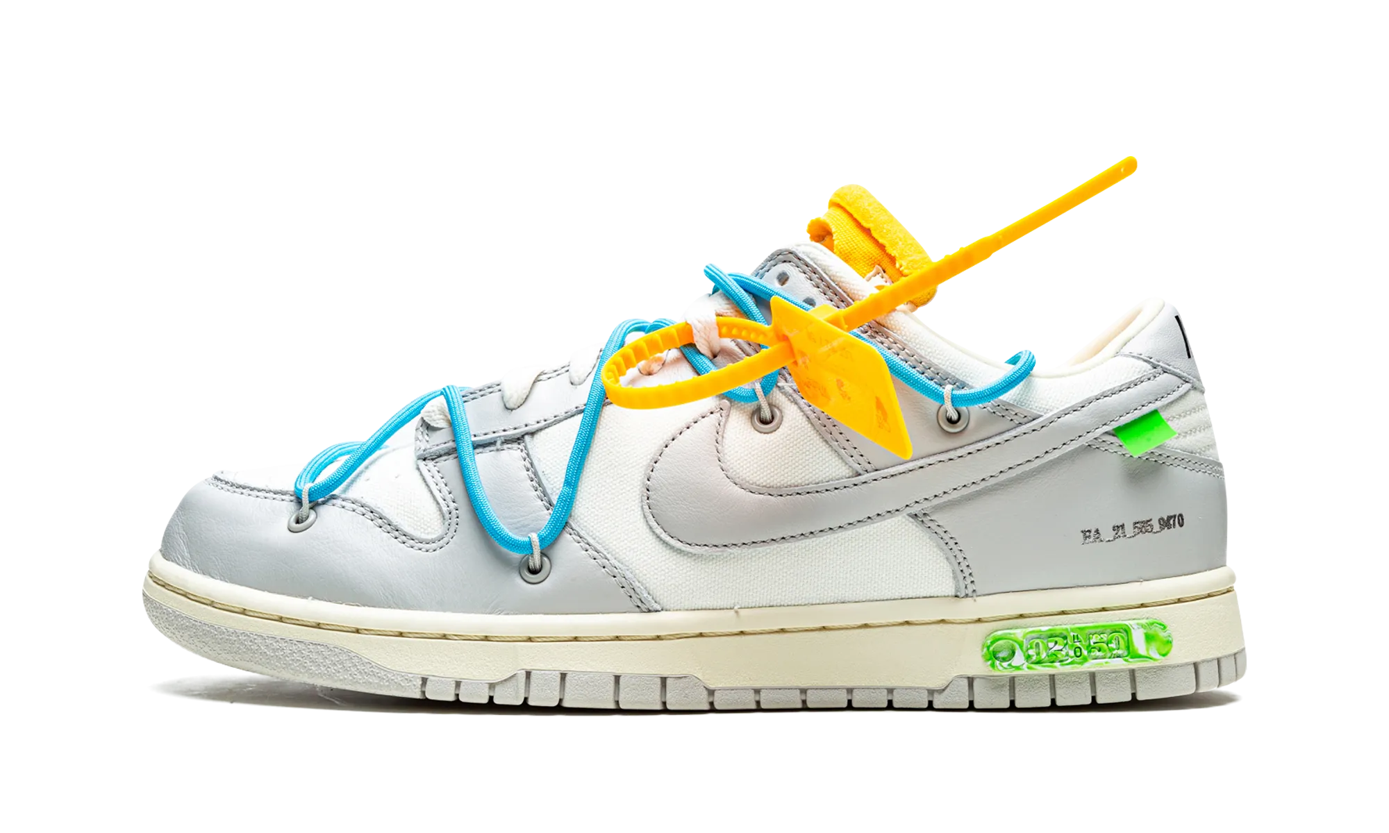 Cushioned Insole Dunk Low "Off-White - Lot 02"