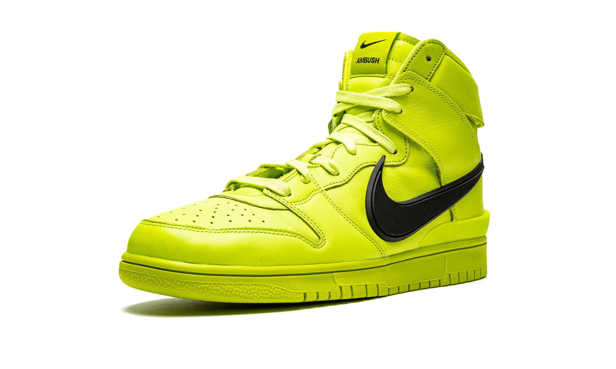 Flexible Midsole Light Pace Dunk High "Ambush - Flash Lime"