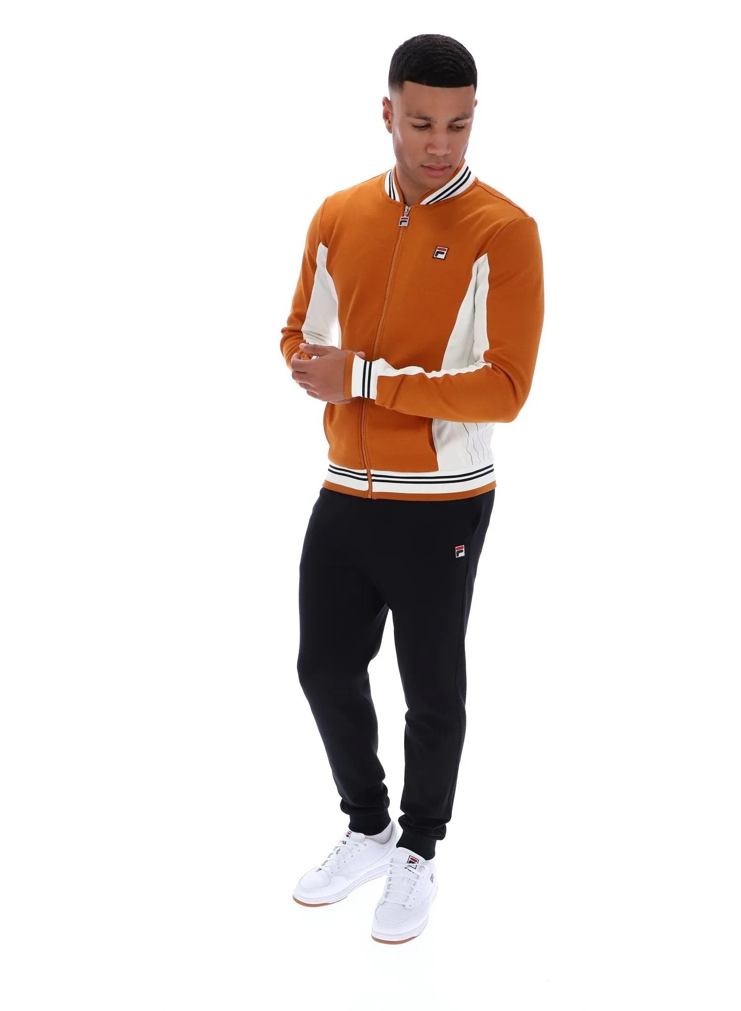 Settanta Baseball Track Jacket neon colors Checkered