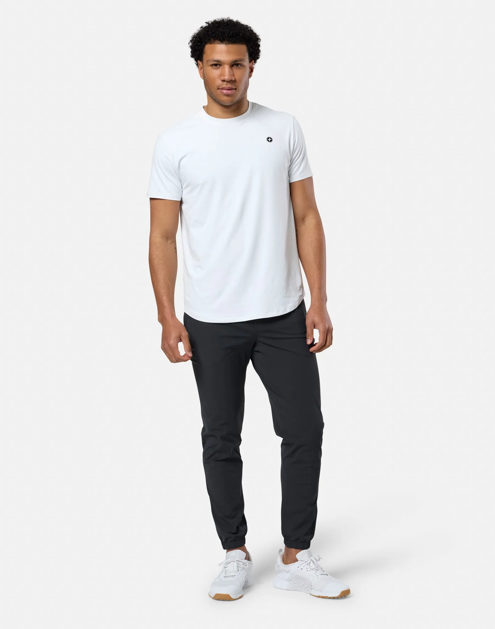 In Motion Jogger in Midnight Grey Roomy Shape Eco Friendly Dyeing