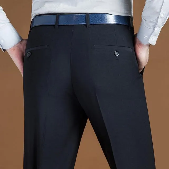 QuickReleaseFastenings West Louis? Classic Regular Fit Office Formal Long Trousers