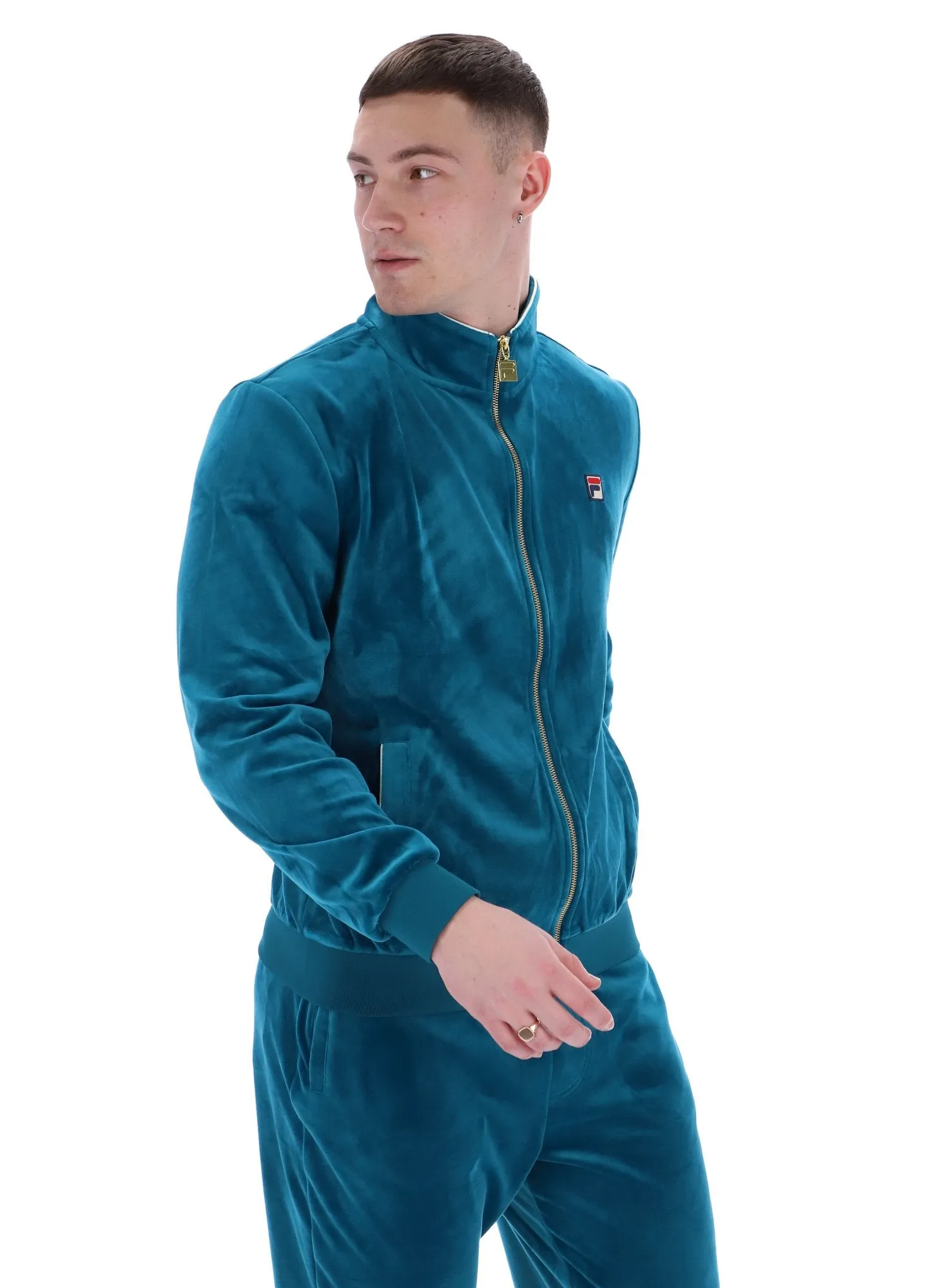 product running suitability Anti-static Irving Velour Track Jacket